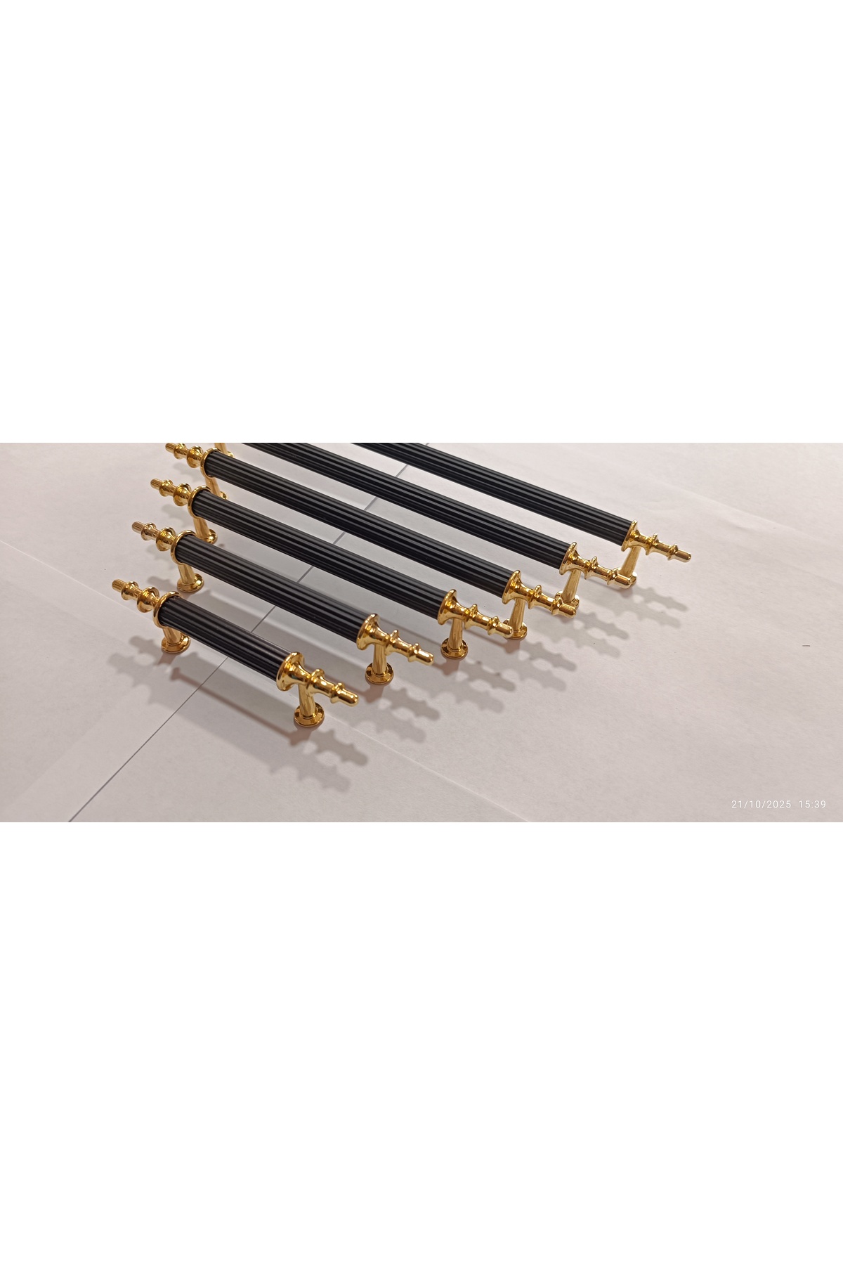 ORDER 5 pcs. BLACK GOLD 160 MM metal screw HANDLE wardrobe,chest OF drawers,unit,nightstand,kitchen cabinet,cloakroom