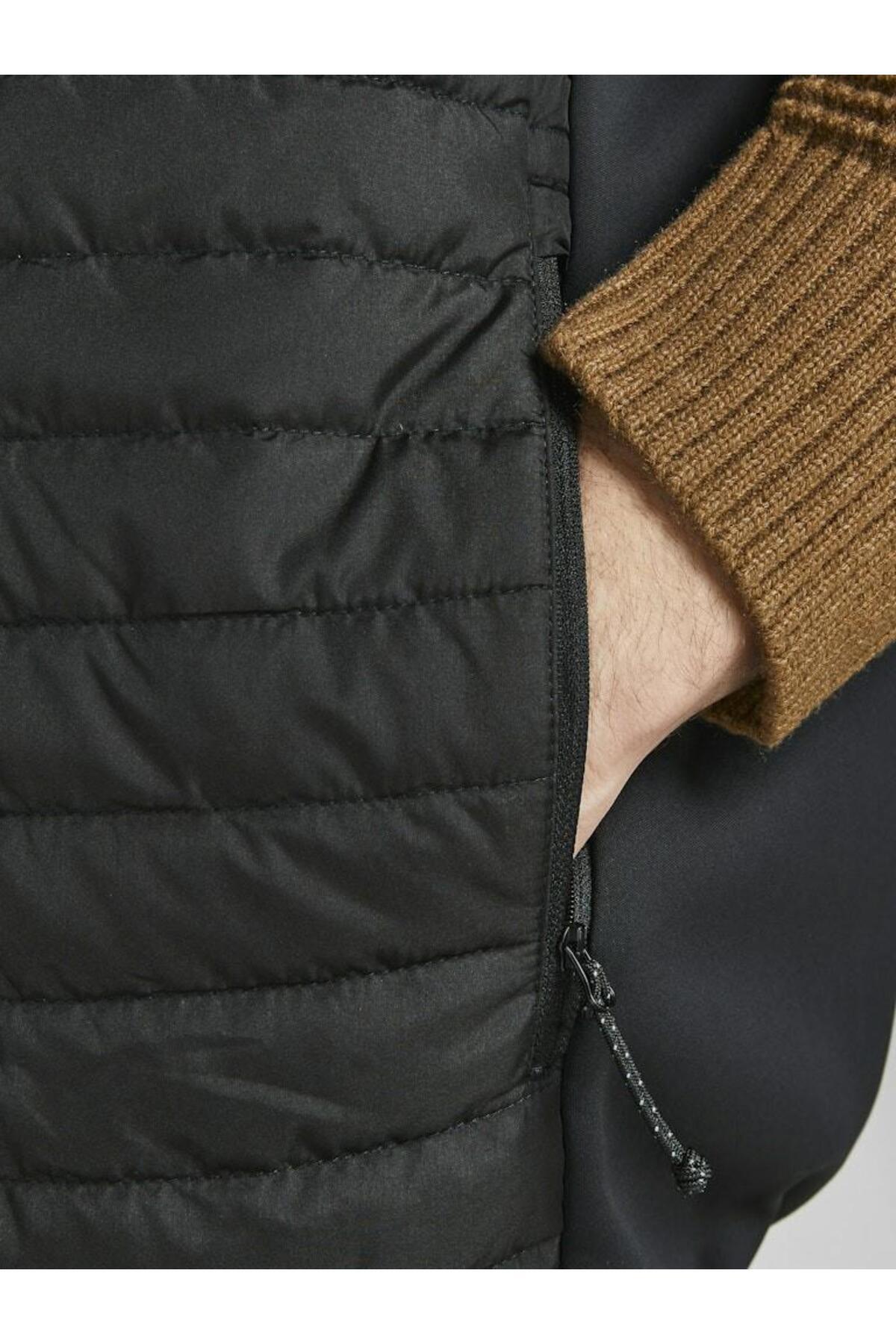 جلیقه مردانه راسته آستین افتاده | جک اند جونز Jack & Jones 12205347-BLACK - تصویر 7