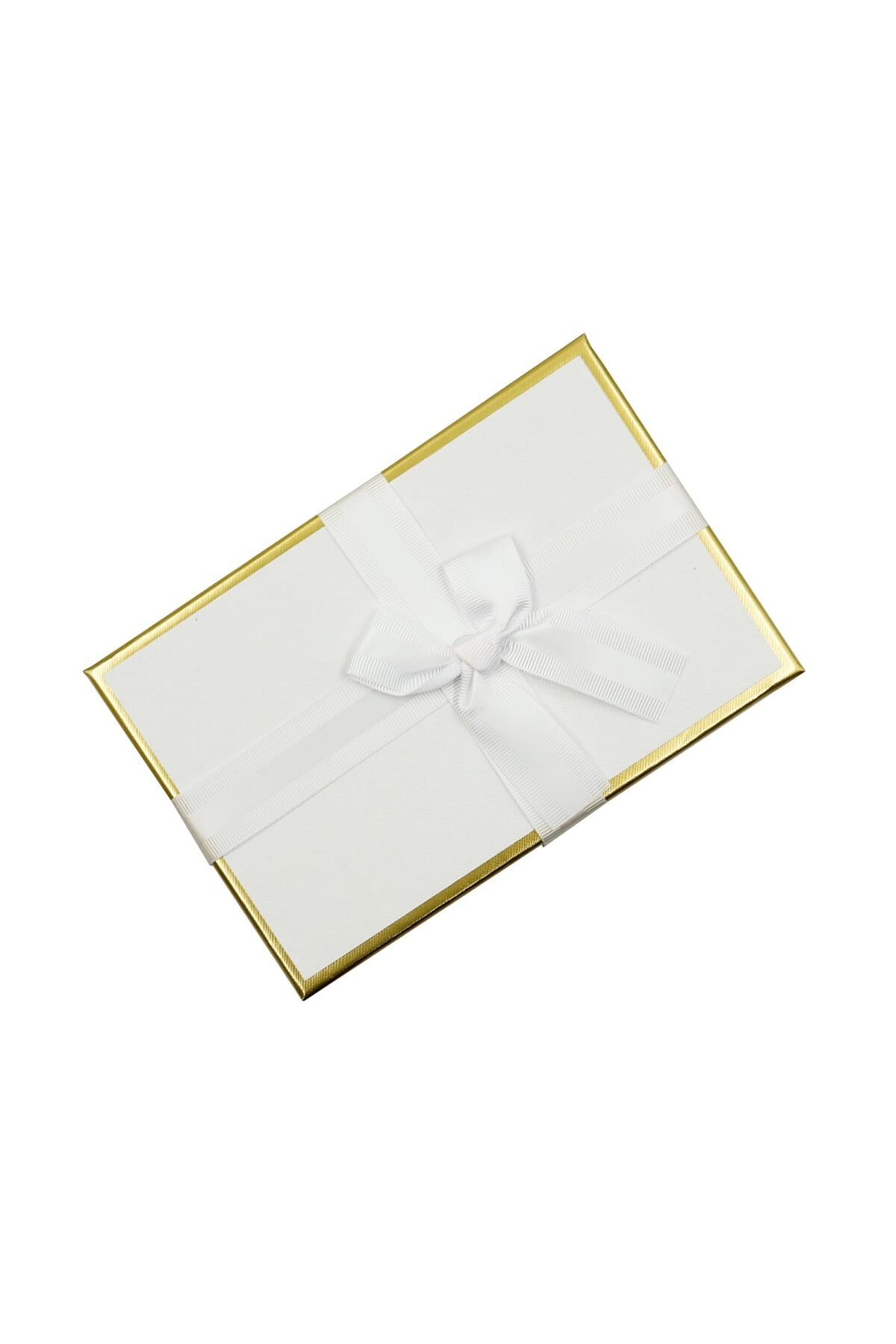 Hepta Collection 18x12 Beyaz Renk Şık Premium Hediye Kutusu – M3