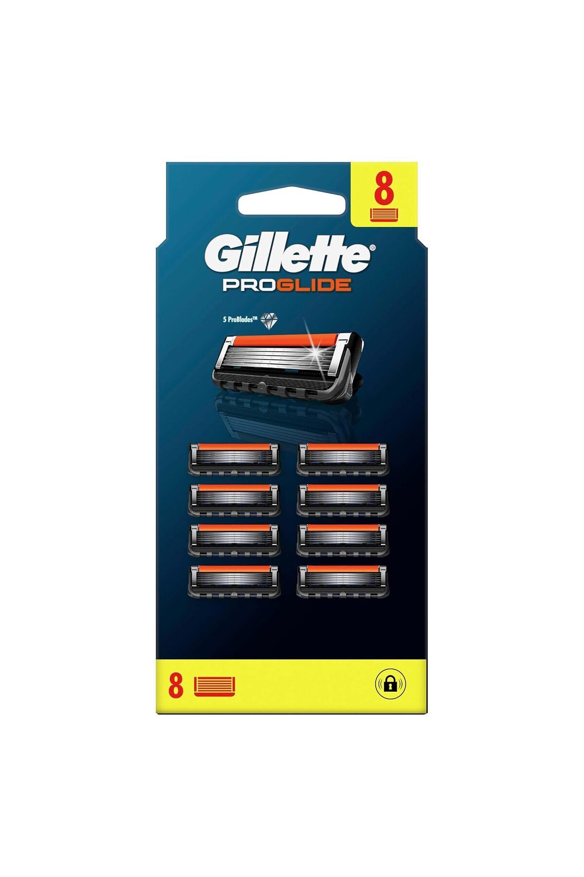 Hepta Collection Fusion Proglide Yedek Erkek Tıraş Bıçağı 8'li