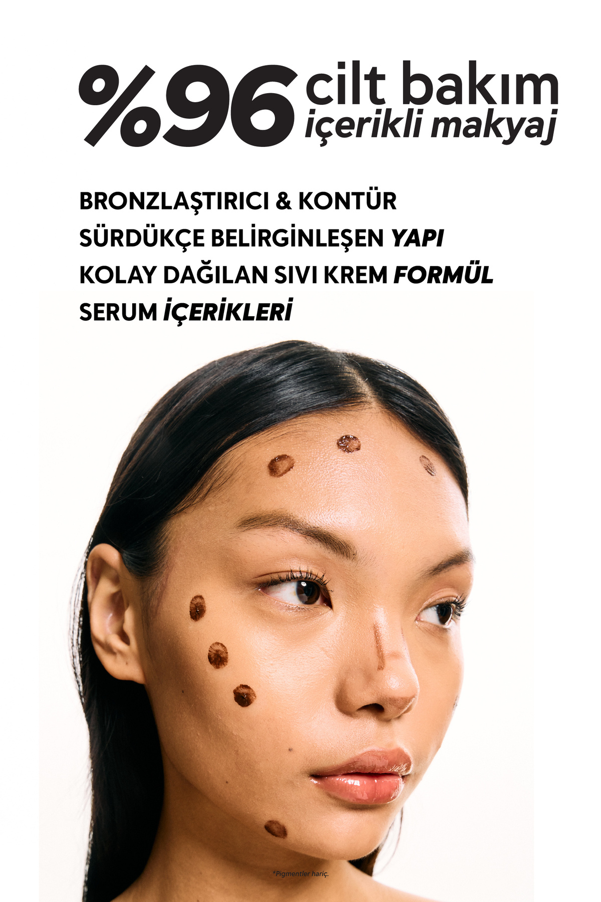 برنزر مایع Glow Sculpt Horizon | کانتور قهوه‌ای روشن خنثی | آرایش مرطوب‌کننده و فرم‌دهنده صورت — GS551 — تصویر 3 از 8