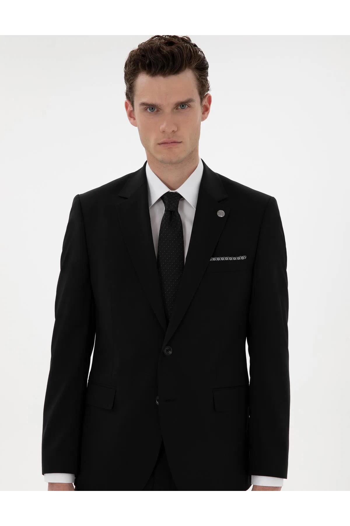 پیر کاردین کت و شلوار مردانه پشمی اسلیم فیت کد ۲۱۶۵۰۴۸