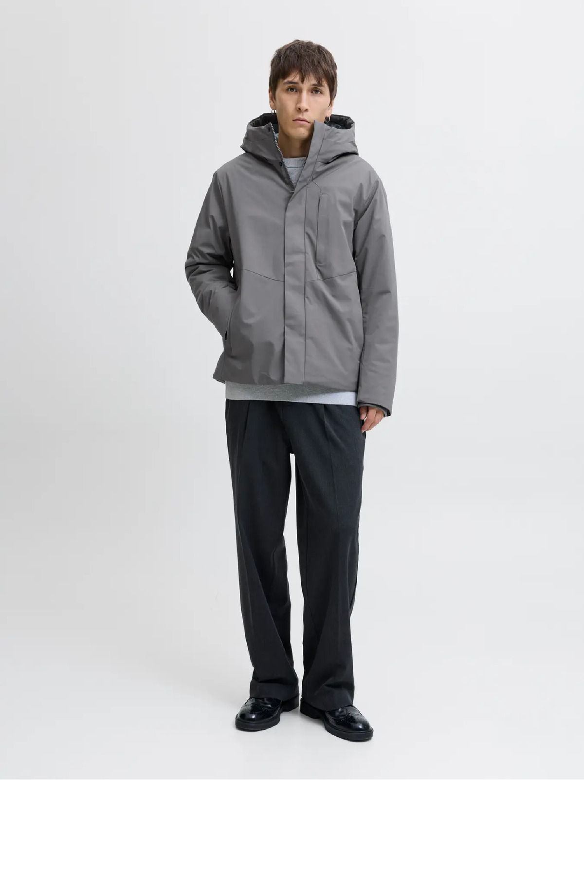 کت مردانه راسته آستین بلند | جک اند جونز Jack & Jones 12278781 - تصویر 5