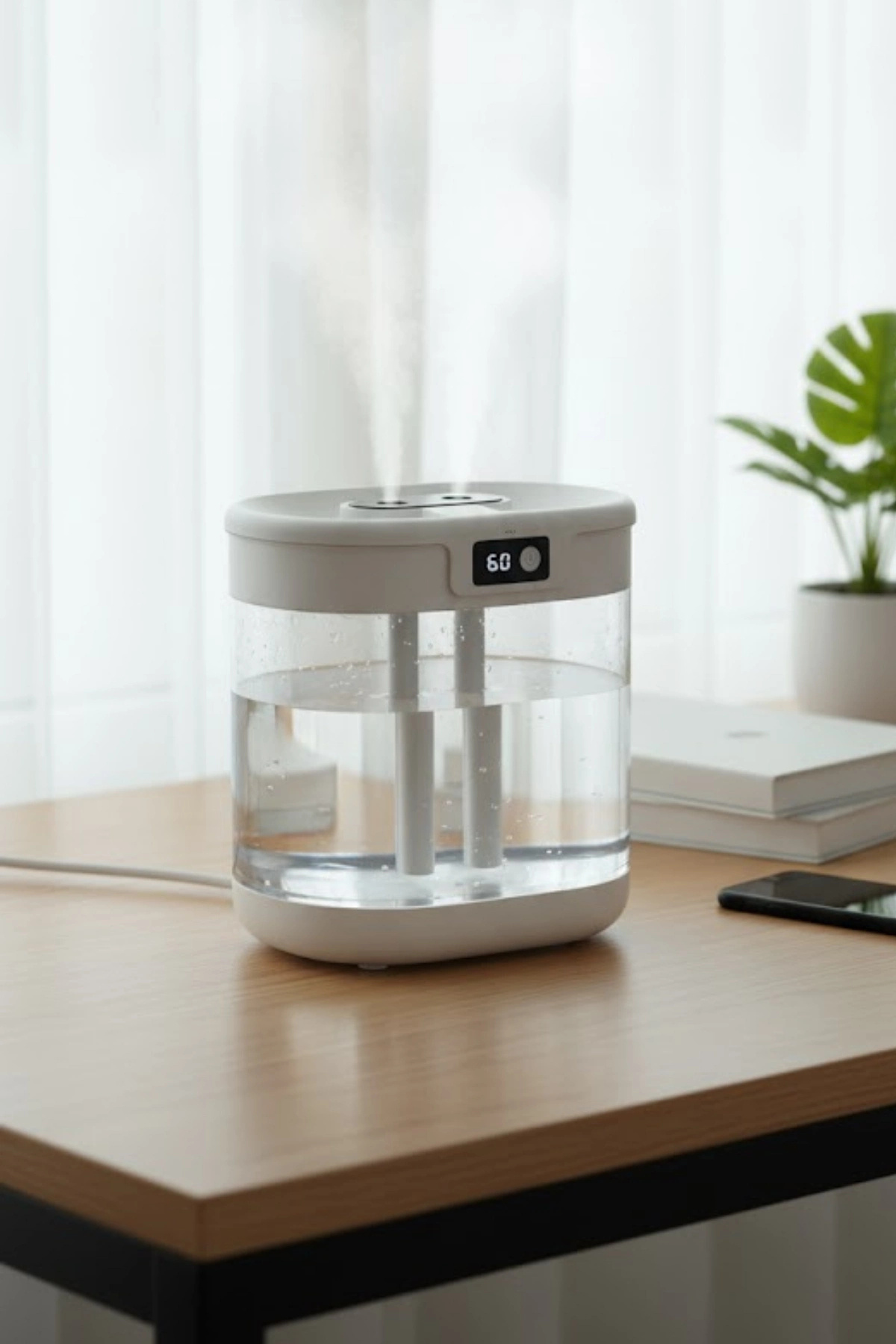 Blackbird Game Center Blic G15 Digital Çift Sprey Hava Nemlendirici 1.5 Litre Kapasiteli, Ultrasonik Soğuk Buhar Makinesi