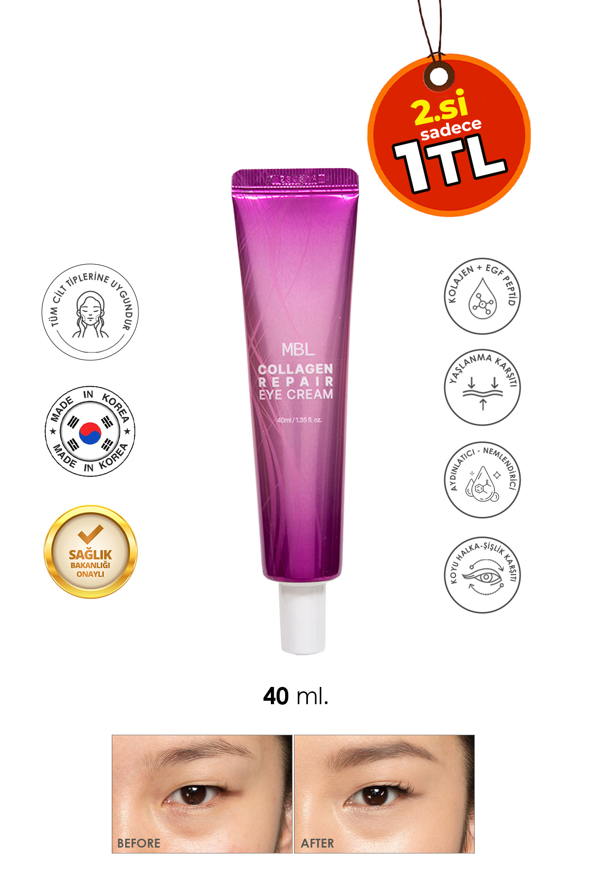 MBL Collagen Repair Eye Cream 40 ml