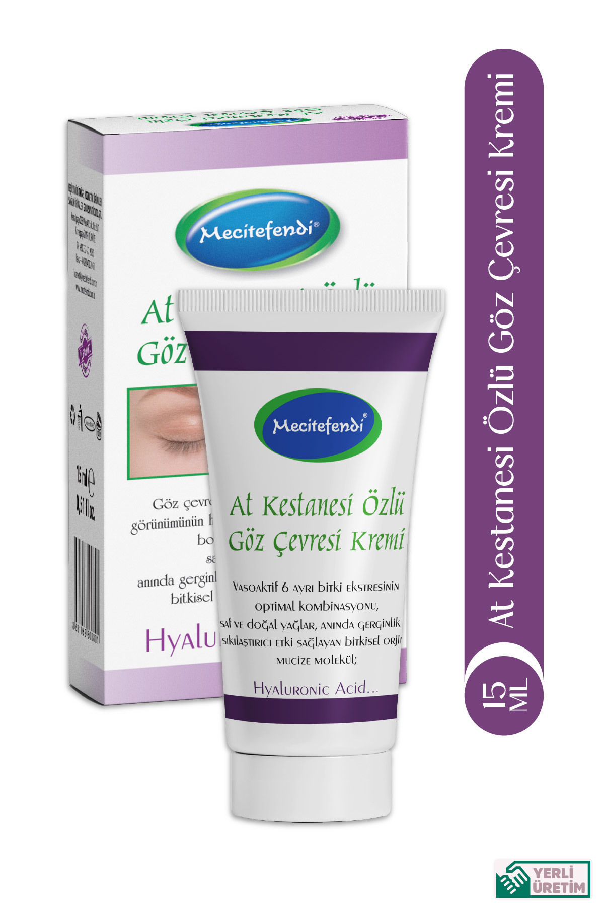 Mecitefendi At Kestanesi Özlü Göz Çevresi Kremi 15 ml