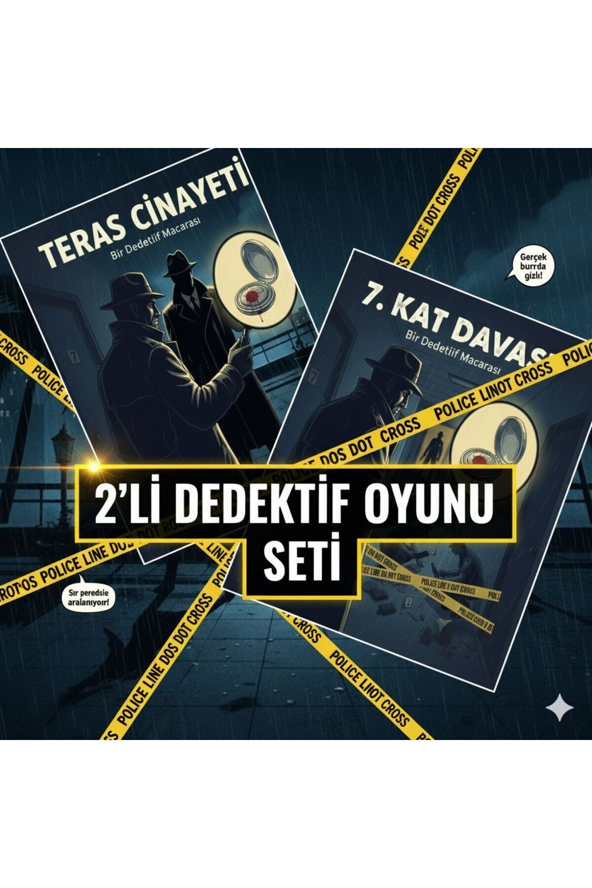 Belle Vie 01 2'li Dedektif Oyun Seti
