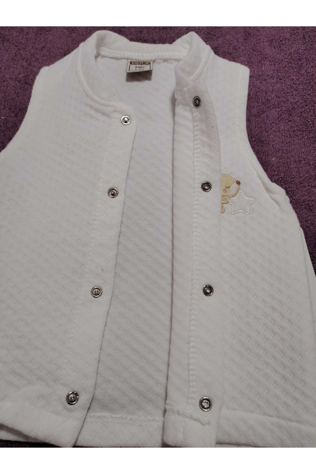 Bebitof Sincap yıldız baskılı yelek fotoğrafı 3 (önizleme)