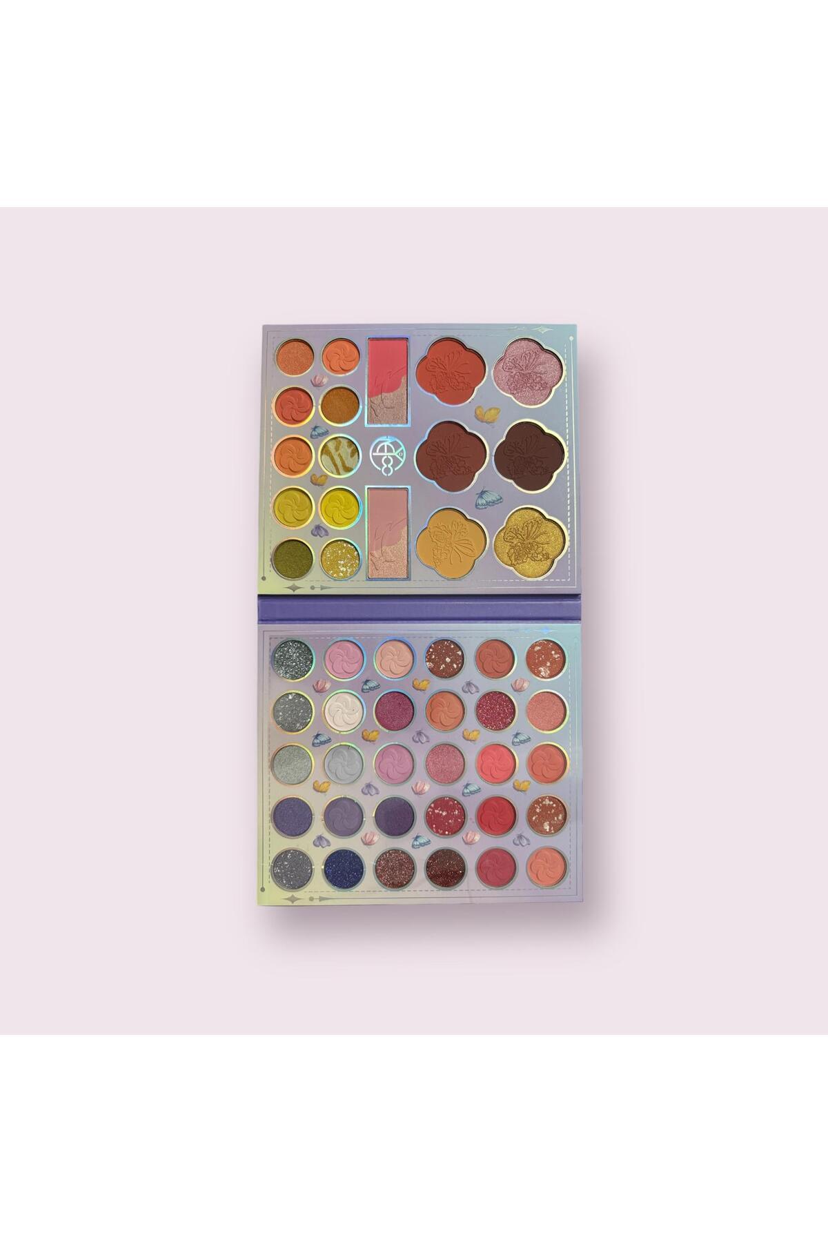 Natavanbutık Eyeshadow 48 Color Renkli Hayaller Göz Farı Paleti