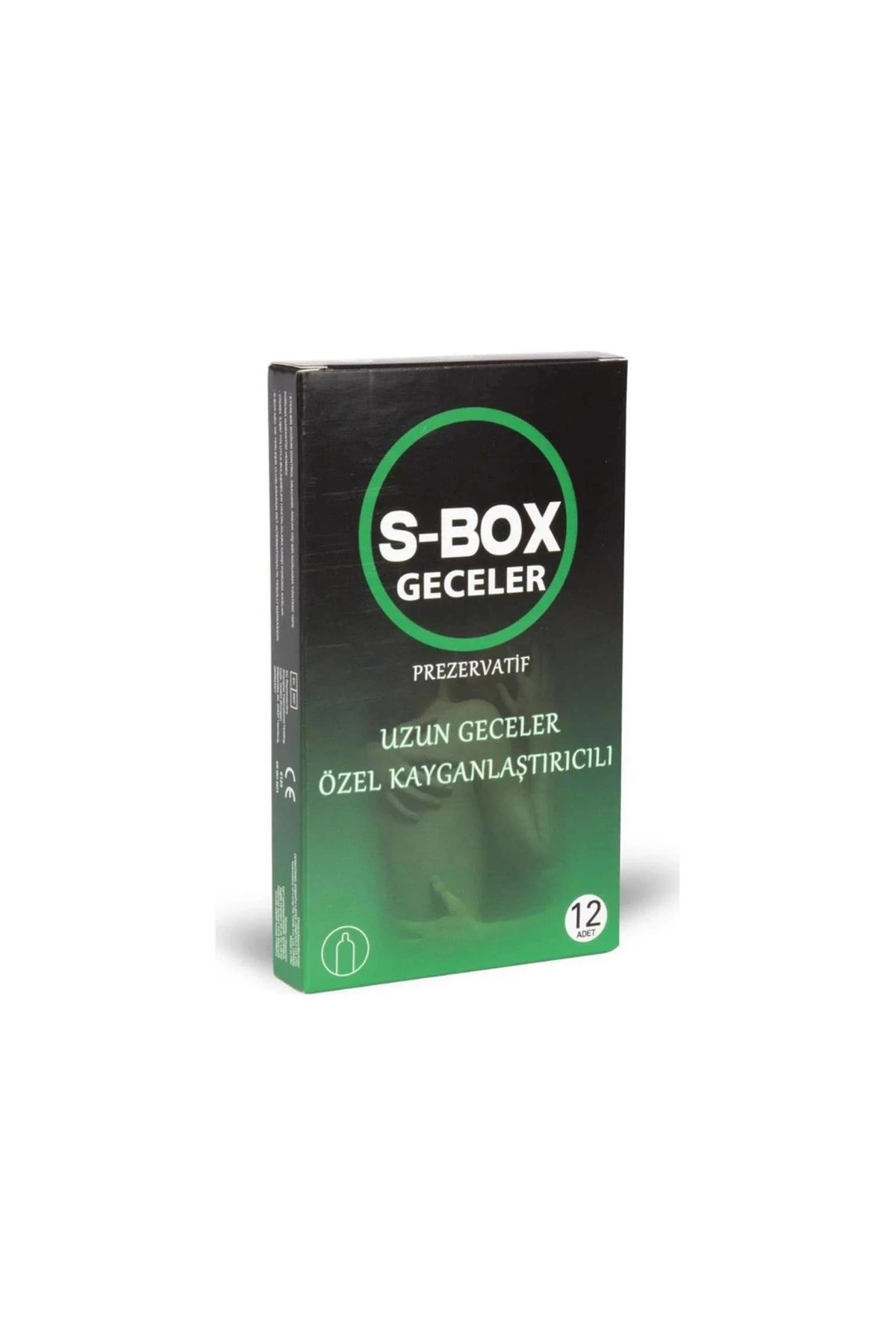 Genel Markalar MDB S-Box Geceler Özel Kayganlaştırıcılı Prezervatif