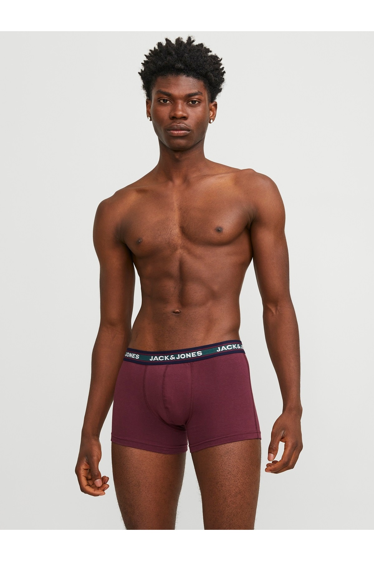 باکسر مردانه راسته فاق نرمال | جک اند جونز Jack & Jones 12189937 - تصویر 2