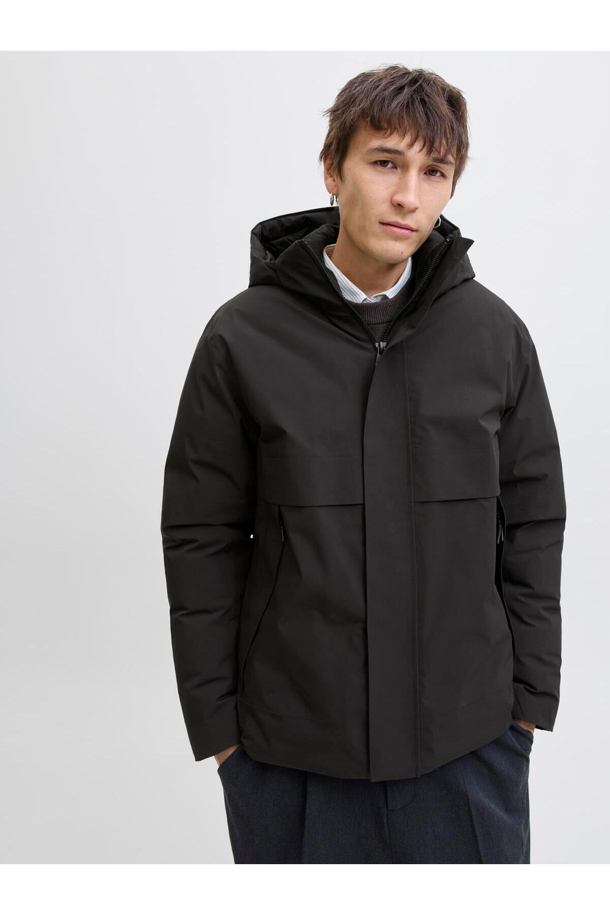 کت مردانه راسته آستین بلند | جک اند جونز Jack & Jones TYCE0EFEA8BFC1C5D3108D300 - تصویر 6