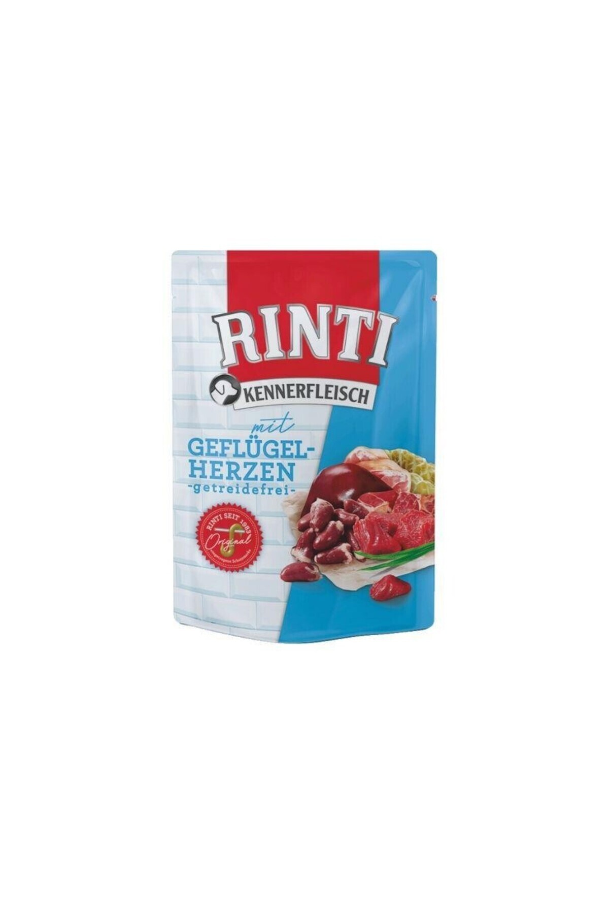 Rinti Pouch Yürekli Köpek Konservesi 400 gr