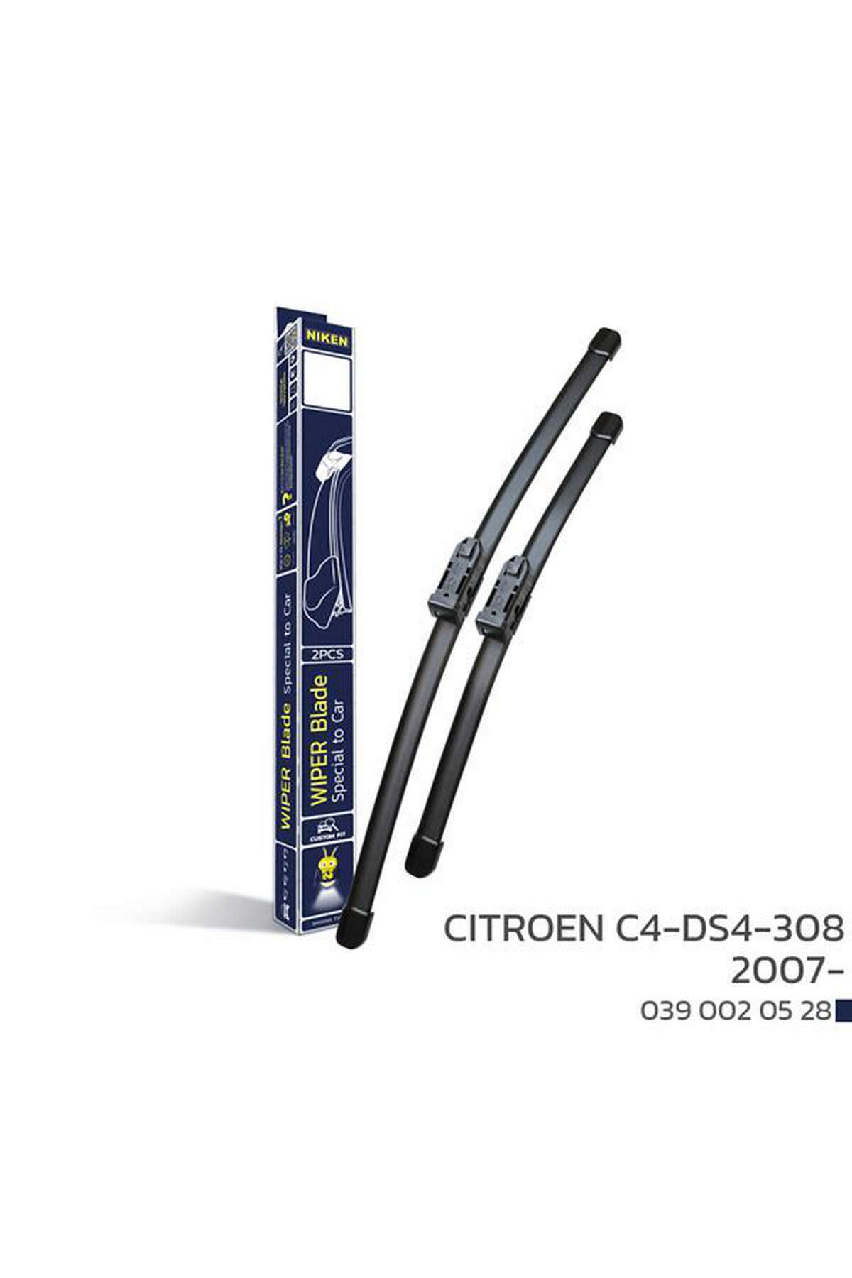 Universsal TECHMRT NIKEN CITROEN C4- DS4- 308 2007-ARACA (70645) ÖZEL SİLECEK UYUMLU
