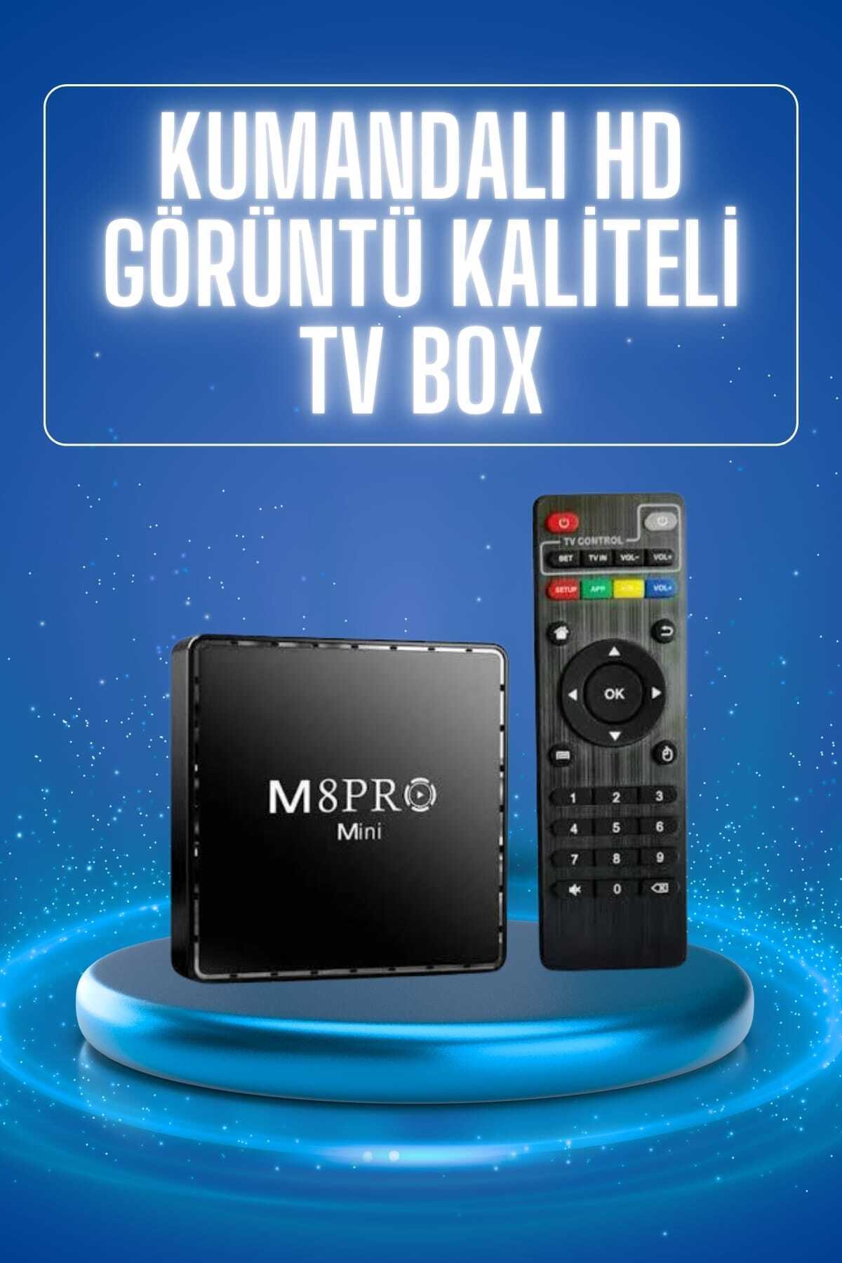ZERO LAND LVSQVR Android Tv Smart Box Kablosuz MX Box Android Tv (11642) Smart Box