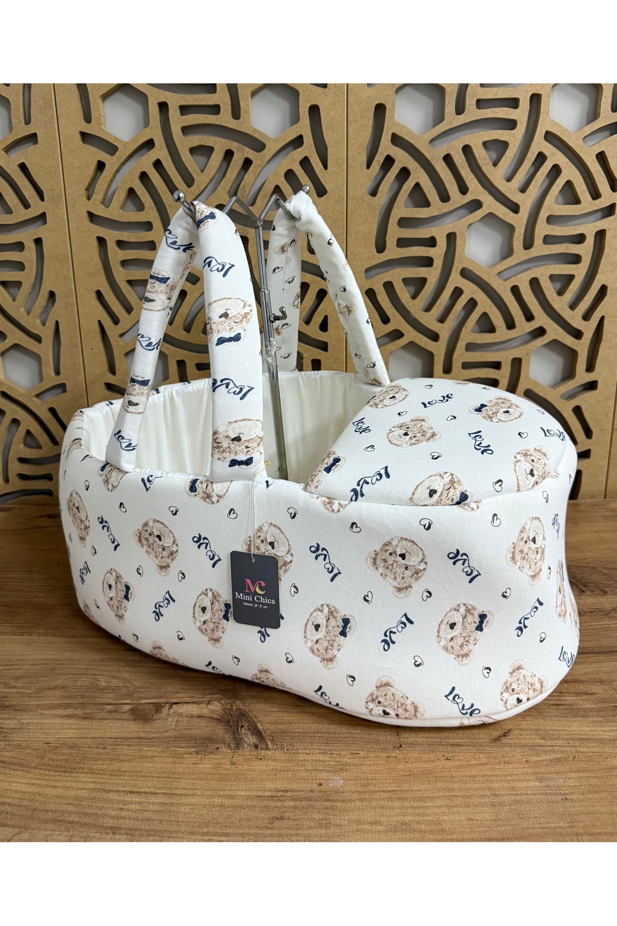 Mini Chics Baskılı Bebek Taşıma Çantası & Anne Çantası fotoğrafı 2 (önizleme)