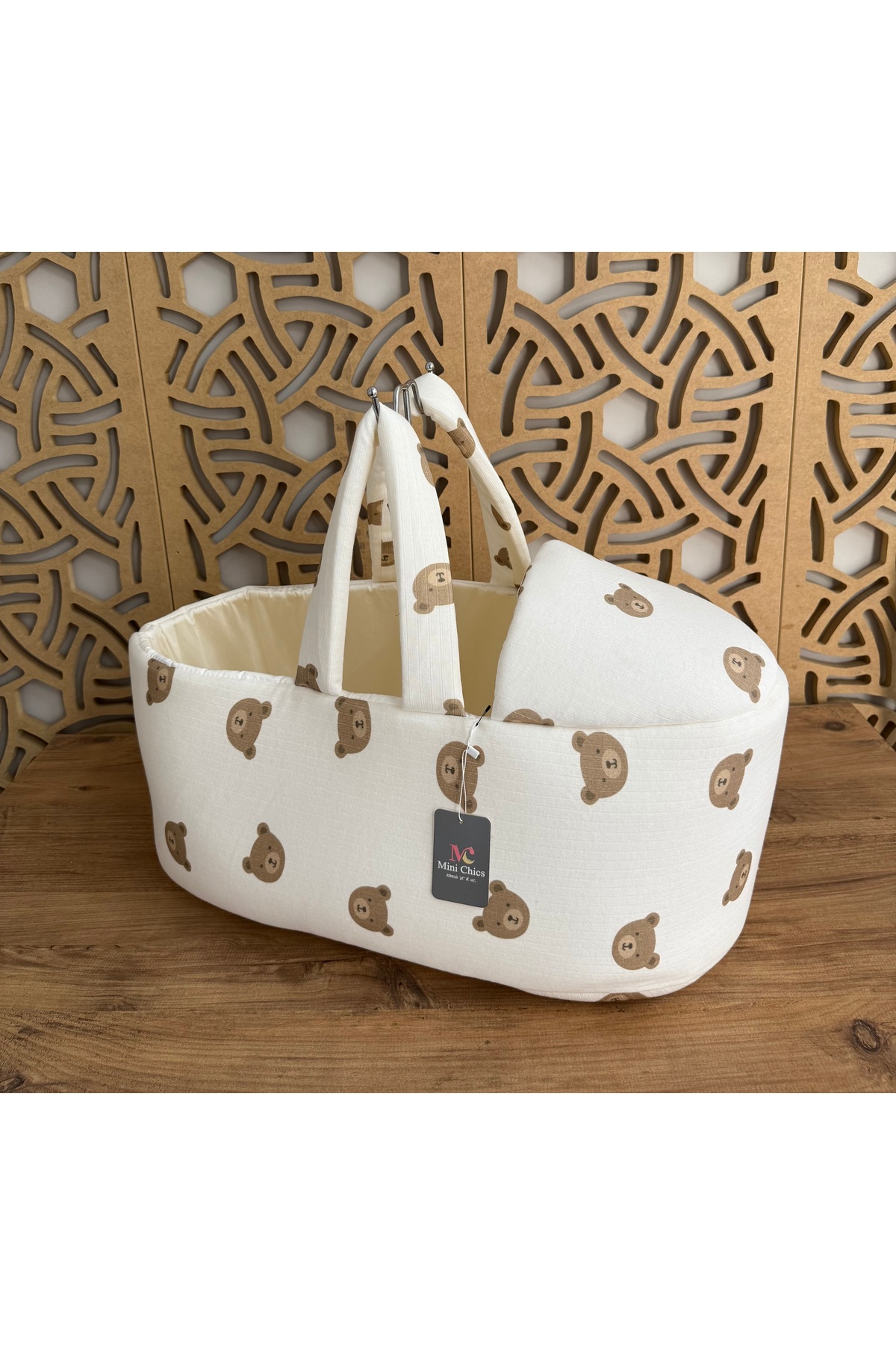 Mini Chics Baskılı Bebek Taşıma Çantası & Anne Çantası fotoğrafı 2 (önizleme)