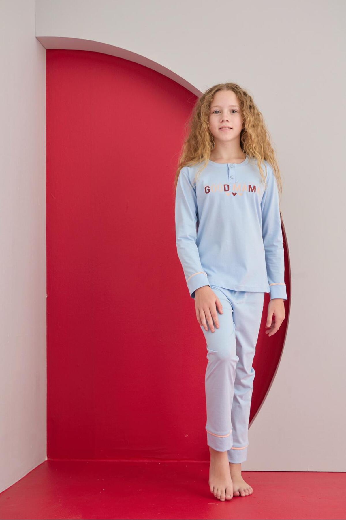 LARİCE KİDS KIZ ÇOCUK UZUN KOL PİJAMA TAKIMI fotoğrafı 2 (önizleme)