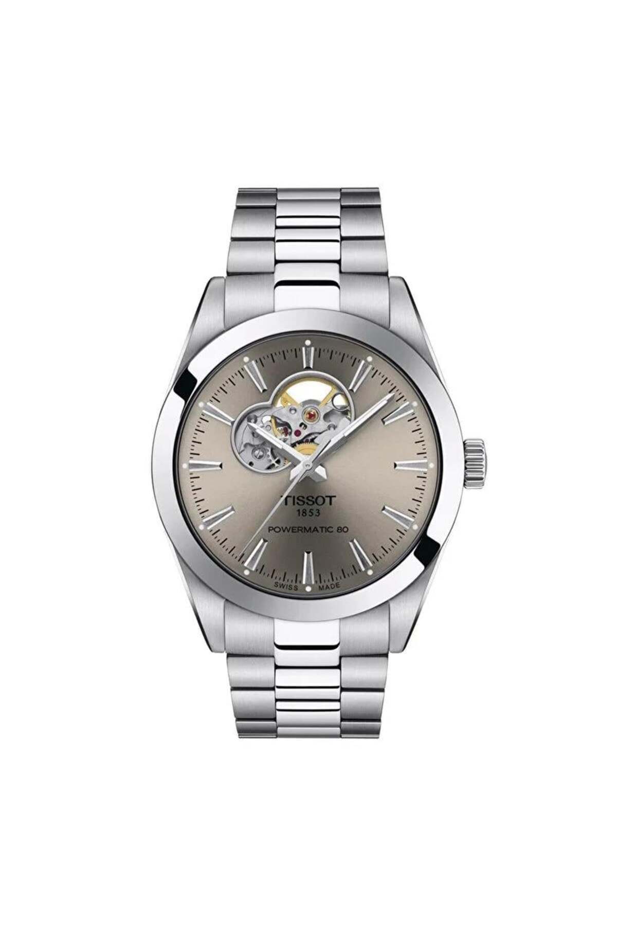 Tissot Gentleman Powermatic 80 Open Heart T1274071108100 Erkek Kol