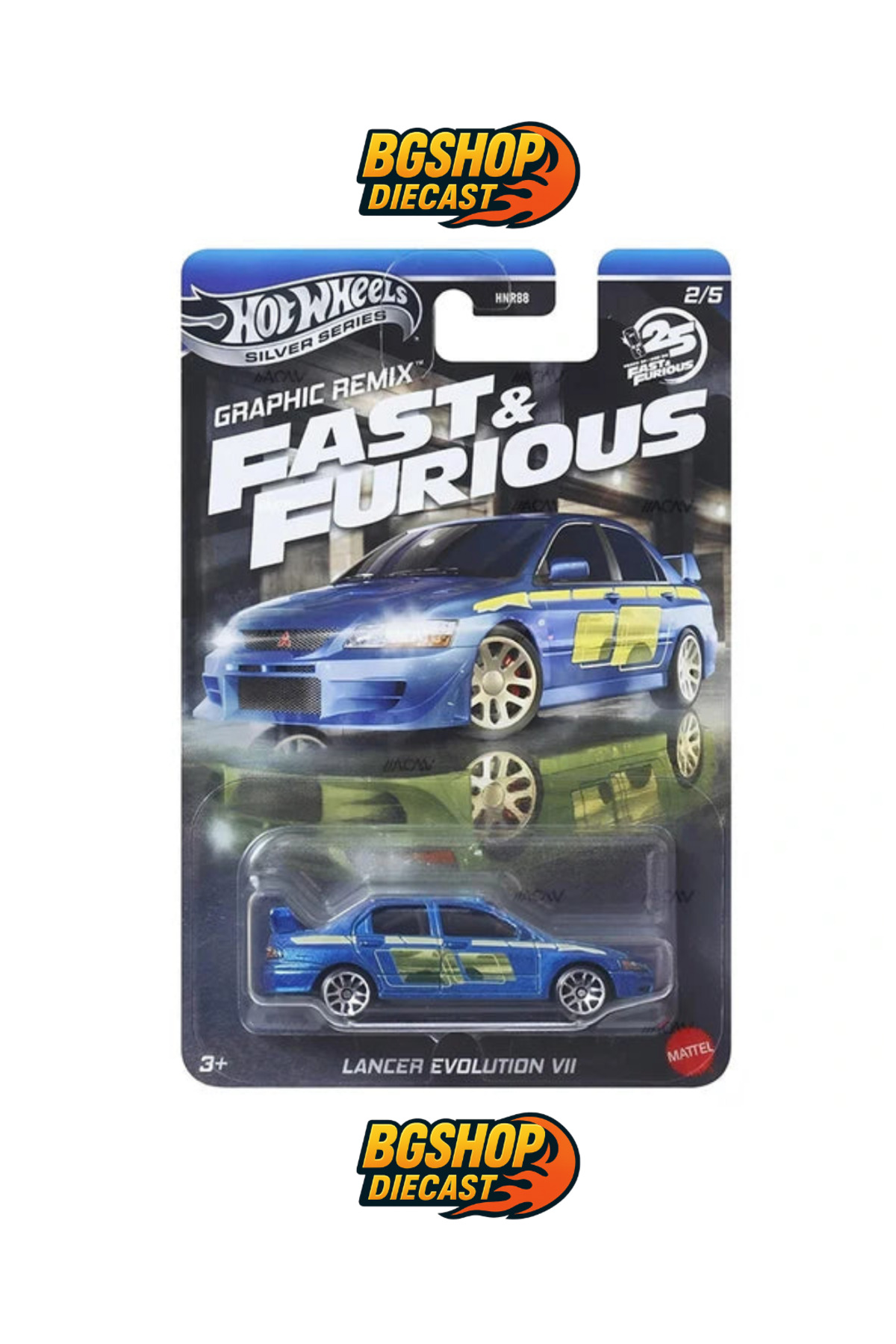 HOT WHEELS Fast & Furious ( 25th Anniversary ) Graphic Remix