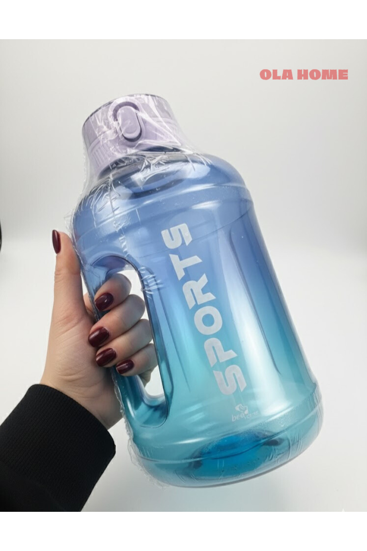 OLA HOME Büyük Hacimli 2.2 Litre Sporcu Suluk – Fitness, Kamp ve Günlük Kullanım İçin