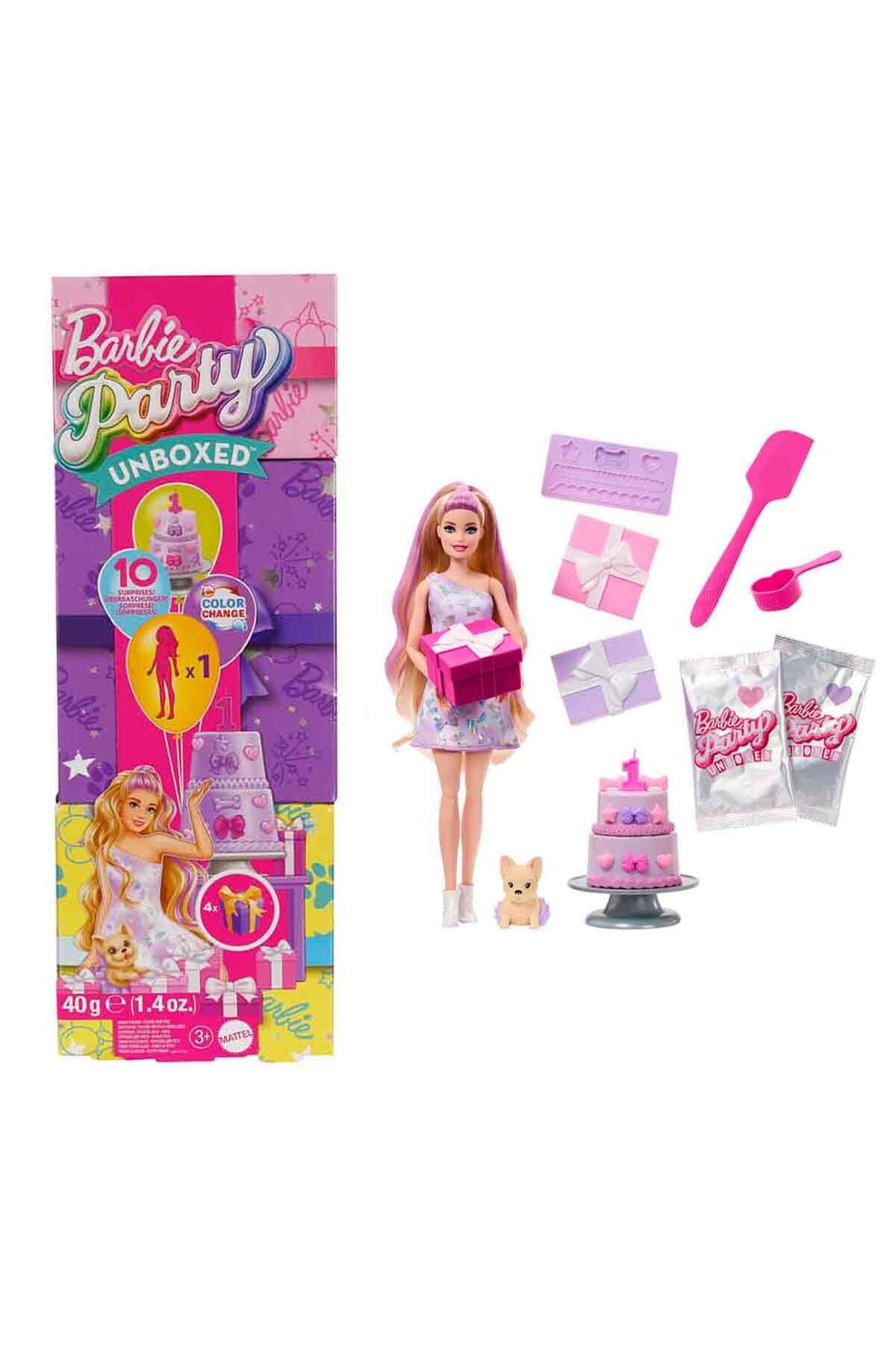Barbie Parti Paketi Minik Dostumun Doğum Günü Serisi JFG70