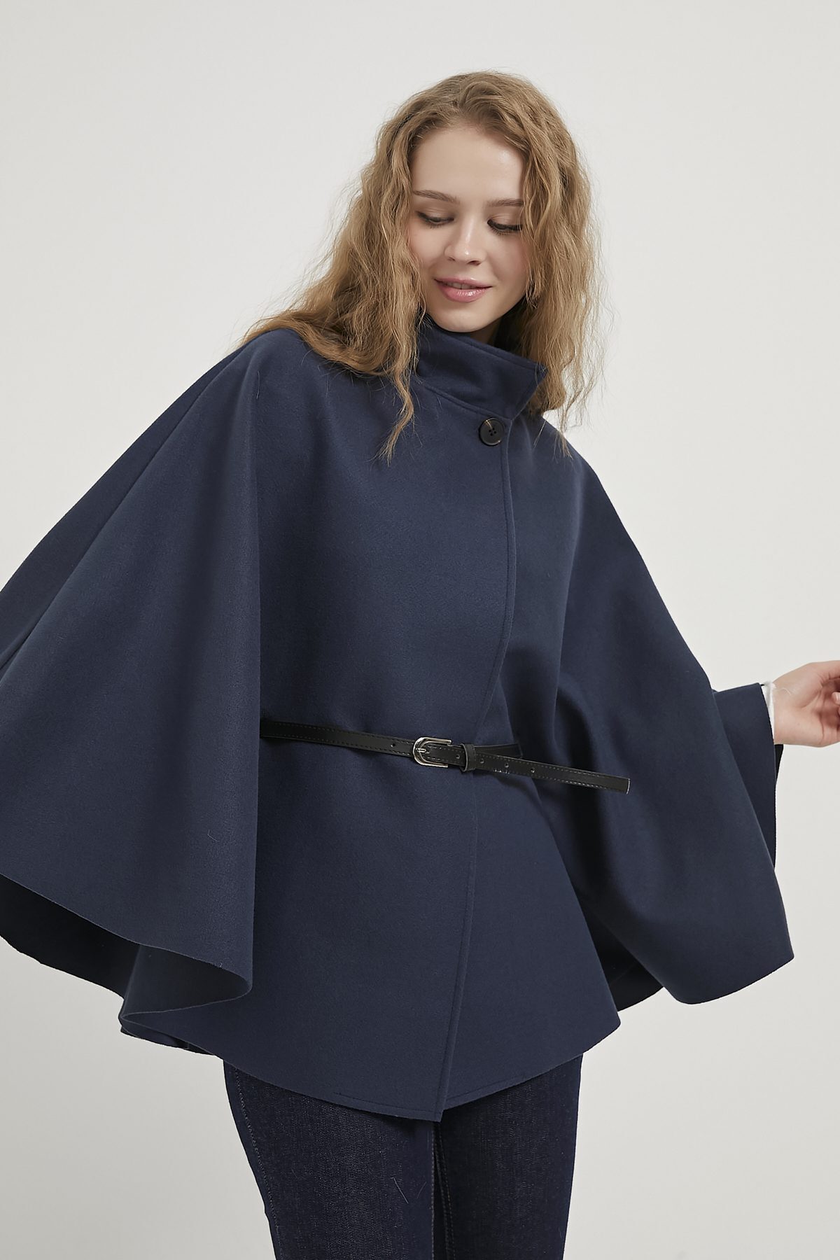 Arma Life ARMALIFE 6902 KEMERLİ KAŞE KADIN PANÇO