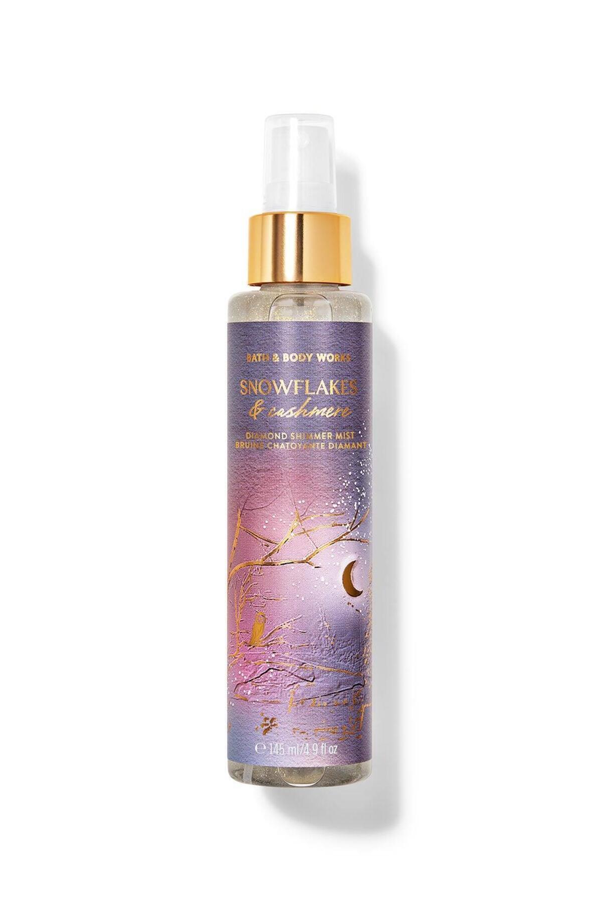 Bath & Body Works Snowflakes & Cashmere Işıltılı Vücut Spreyi