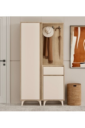 Genel Markalar Use Portmanto Safirmeşe Bej