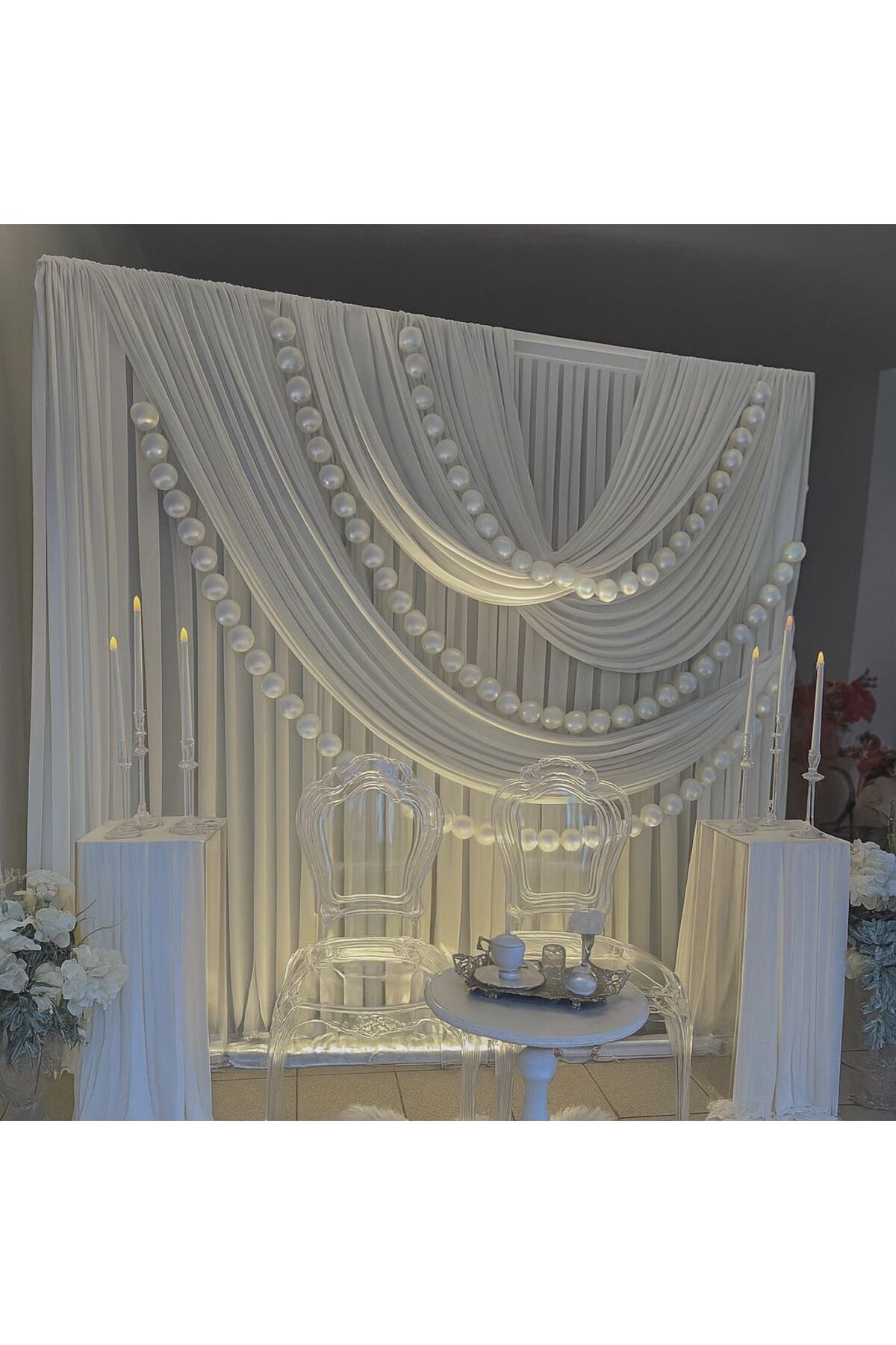 ATLAS BABY&CHILD 7 cm 50'li İnci Oyun Havuz Topu Çocuklar için Güvenli Plastik Top | Nişan Parti Süsü fotoğrafı 2 (önizleme)