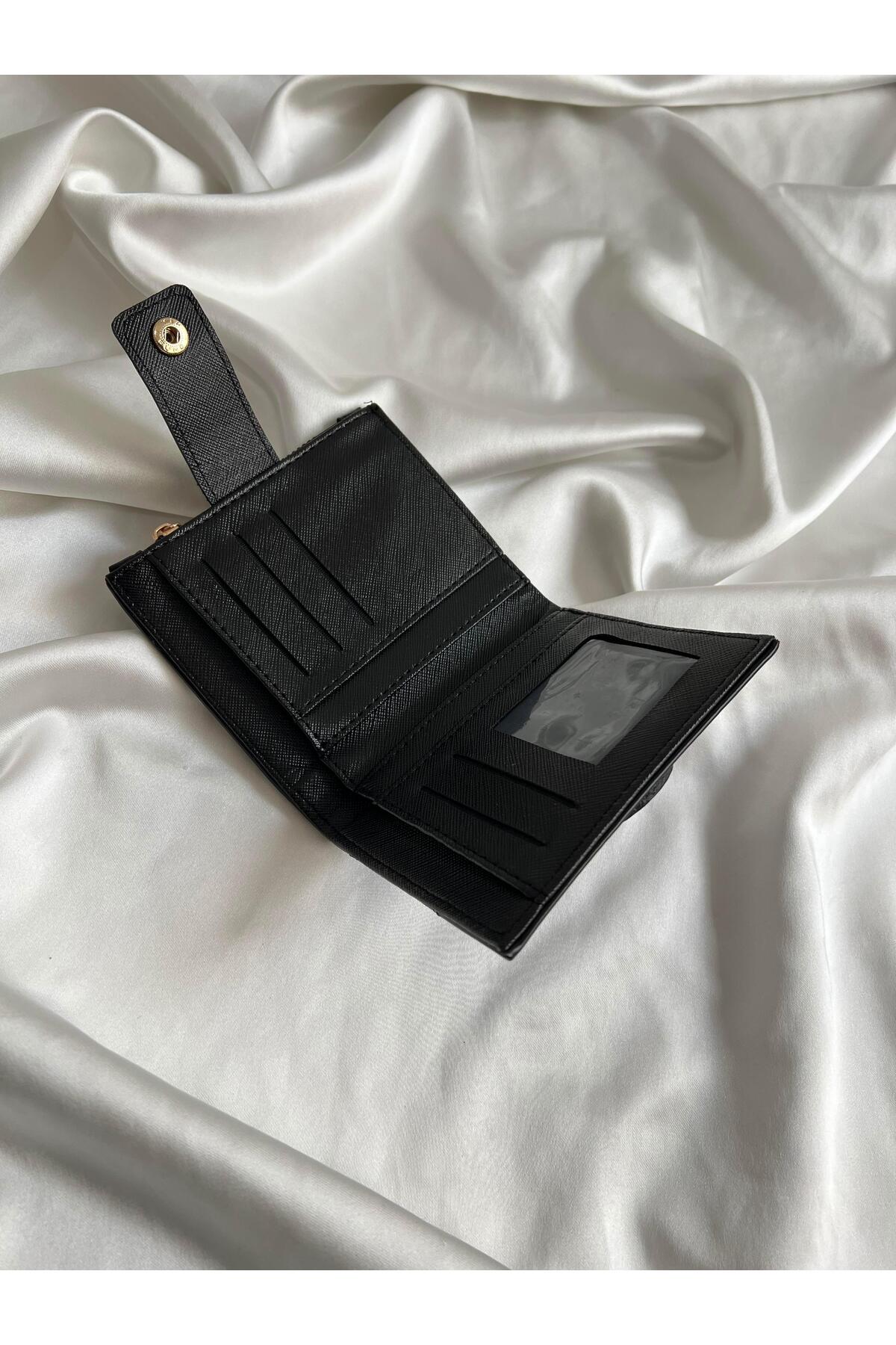 Mia Collection Wallet Model Cüzdan 1 Siyah görsel 4