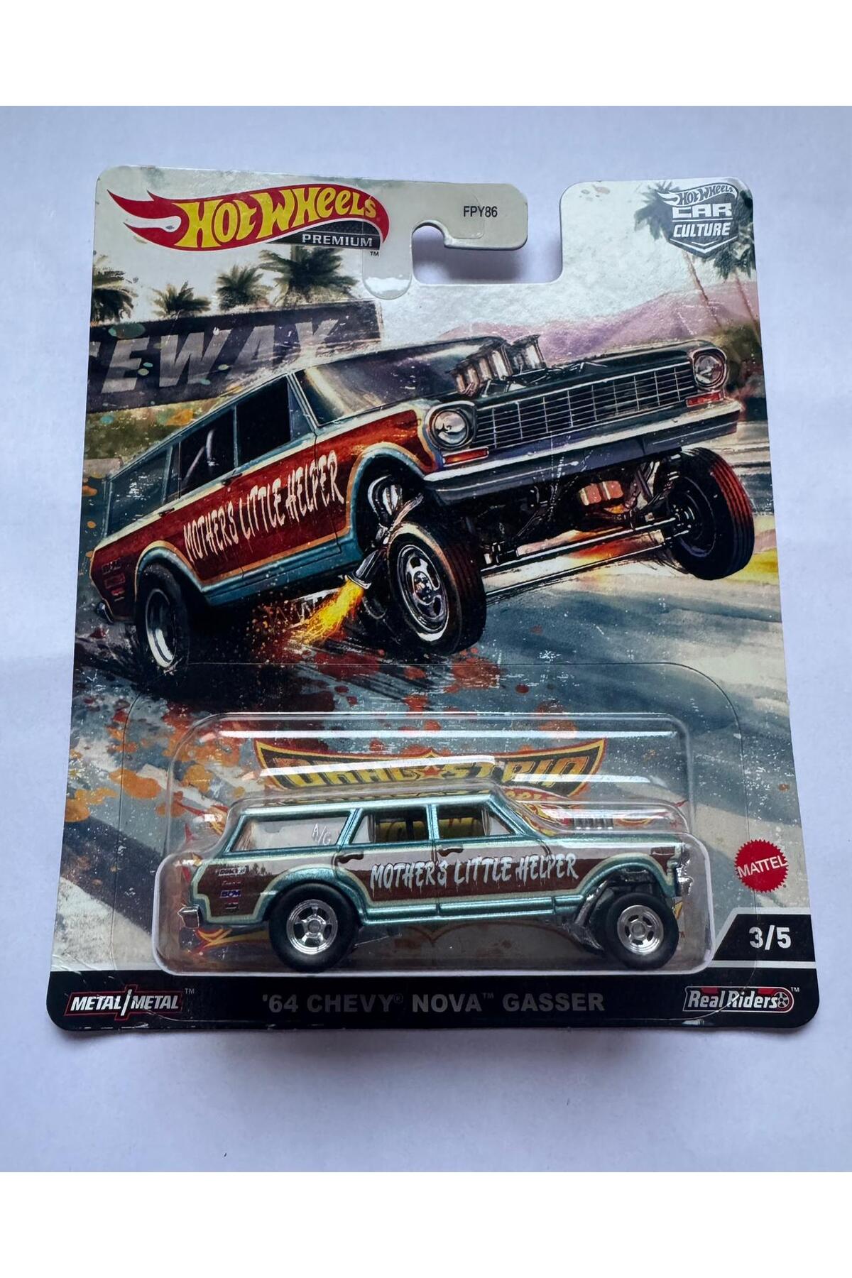 HOT WHEELS PREMIUM 1964 Chevy Nova Gasser - Fiyatı, Yorumları