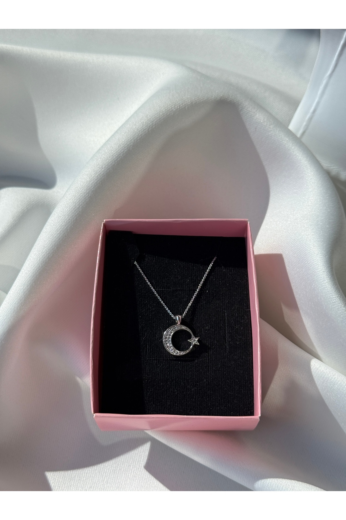 Ay & Yıldız Kolye — Silver 2
