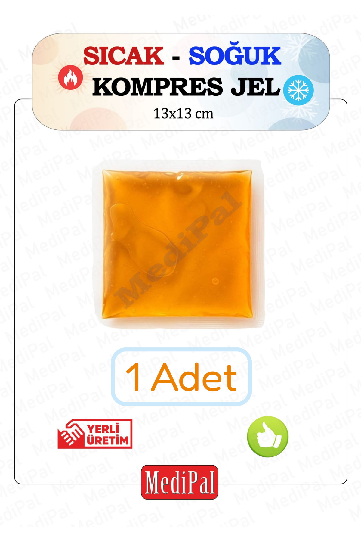 MediPal 1 Adet Termojel - Turuncu