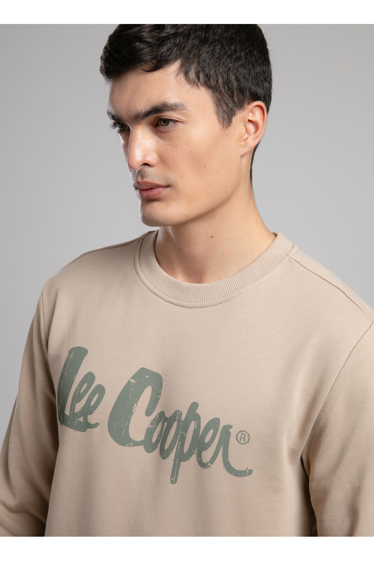 سویشرت مردانه طرح دار آستین بلند | لی کوپر Lee Cooper 5003310838 - تصویر 3