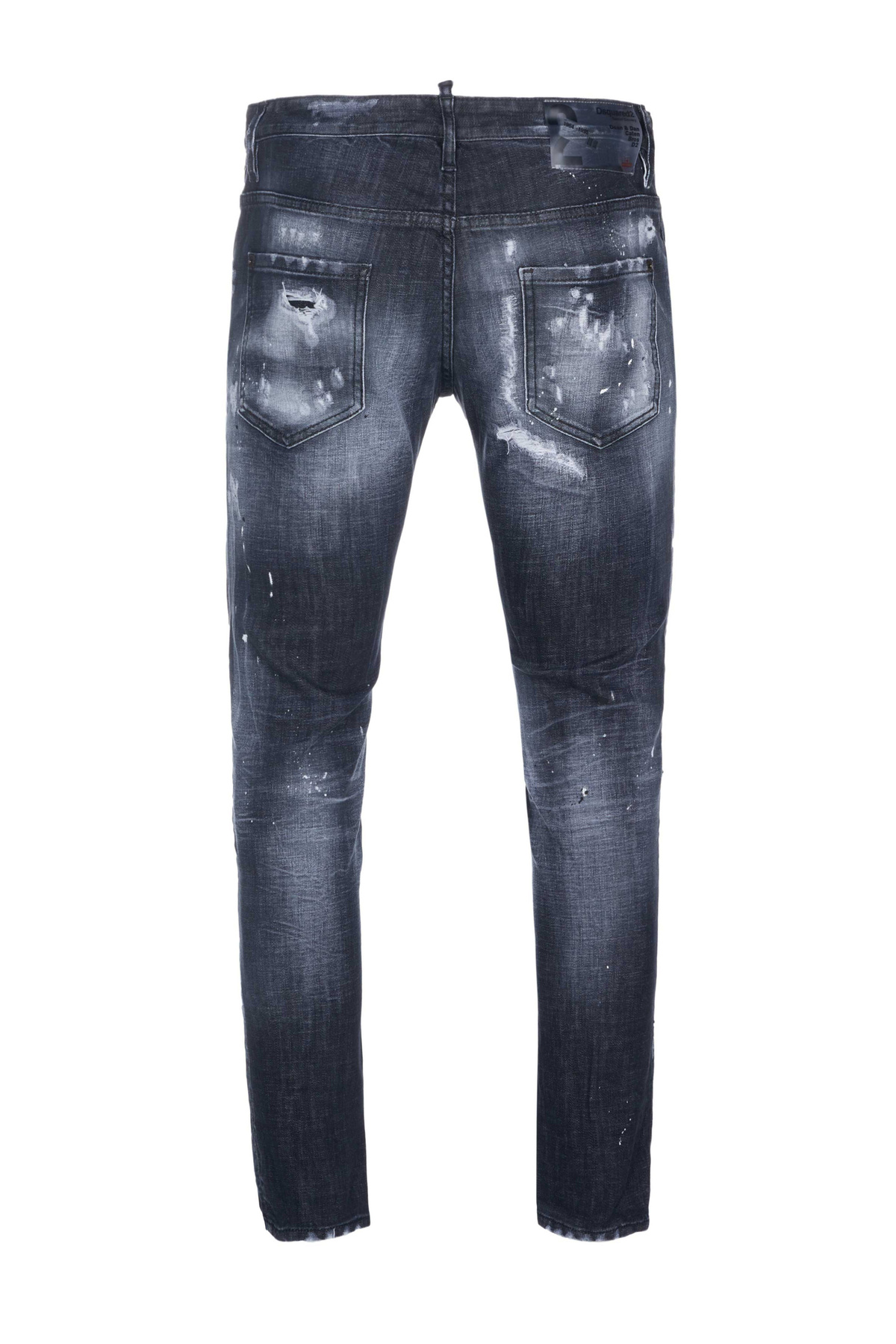 Denim Jacket Dsquared Jeans Pink Paint Dsquared2 Dsquared2 Cool