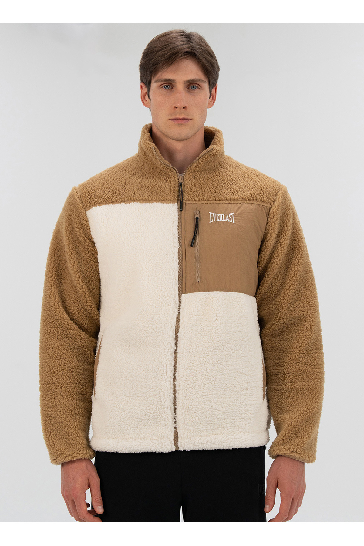 えみ Everlast TM0110 289-Ever Winter Essentials Bej Regular Fit Düz