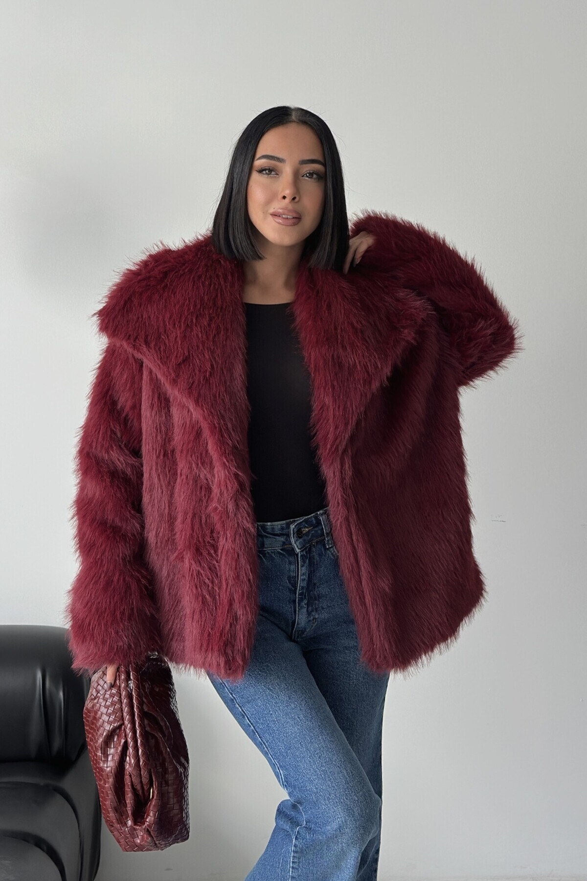 Premium Black Fur with Lining