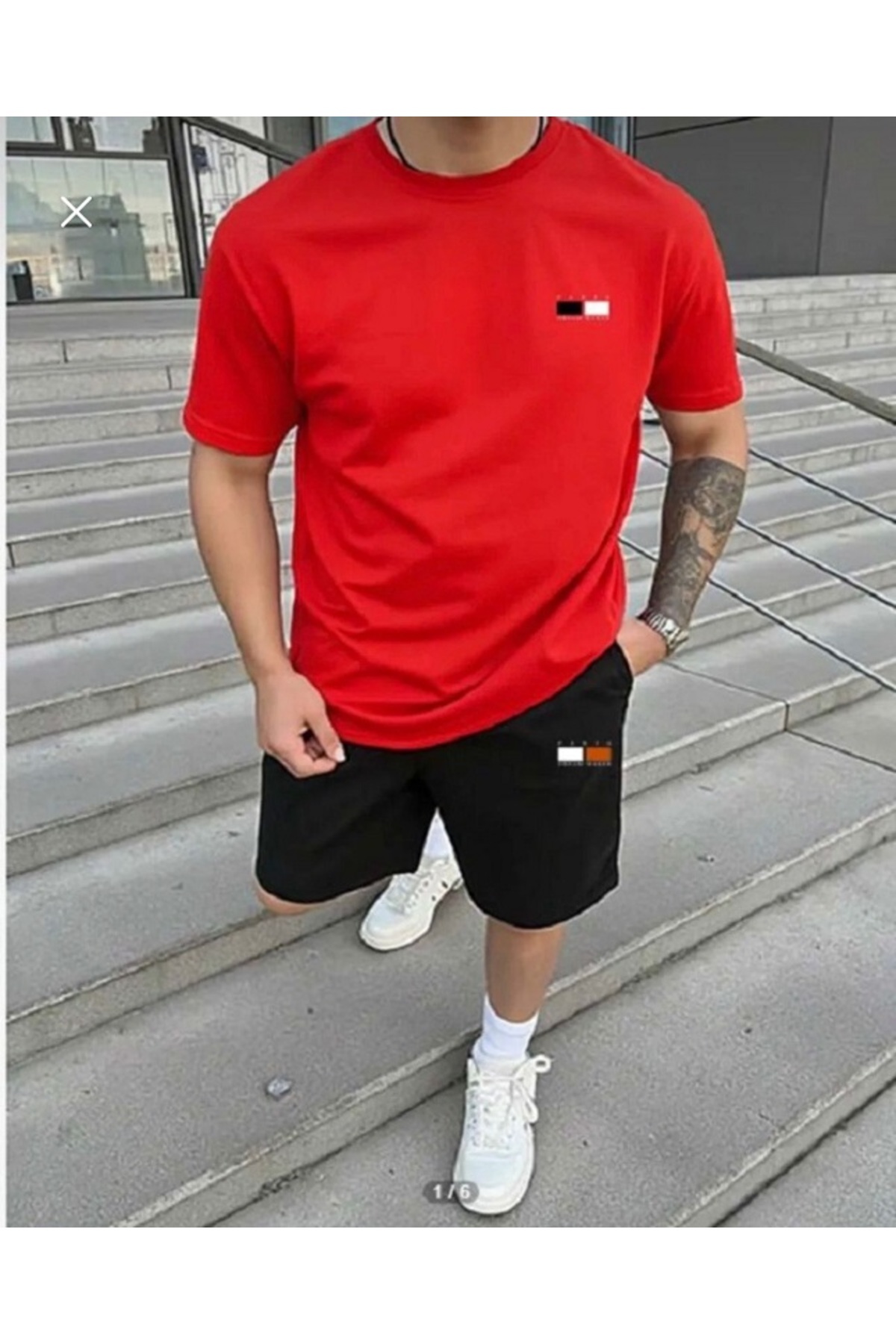 FAEL LİFE Unisex Oversize kroj širokih kroja T-shirt kratke hlače gornji i do...