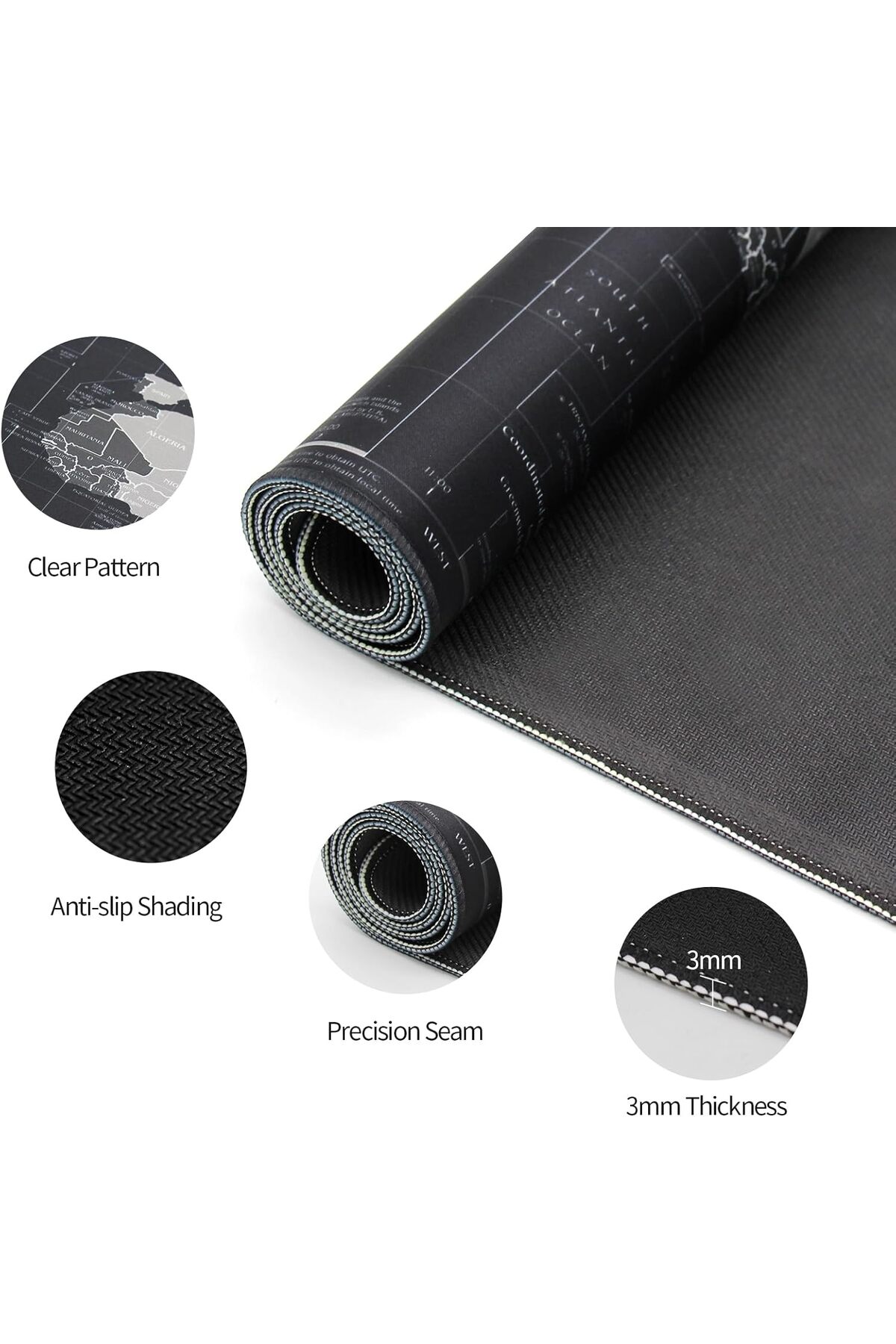 قاعدة ماوس XXL ممتدة للألعاب والمكاتب – أداء فائق...