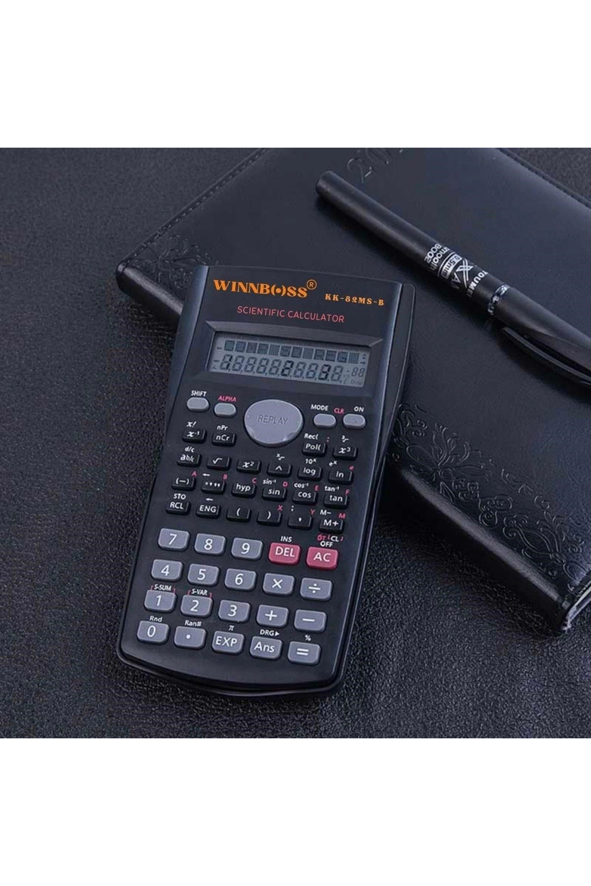 BYDNZ SHOP BUFFER® Kapaklı 240 Fonksiyonlu, Pilli Bilimsel Hesap Makinası