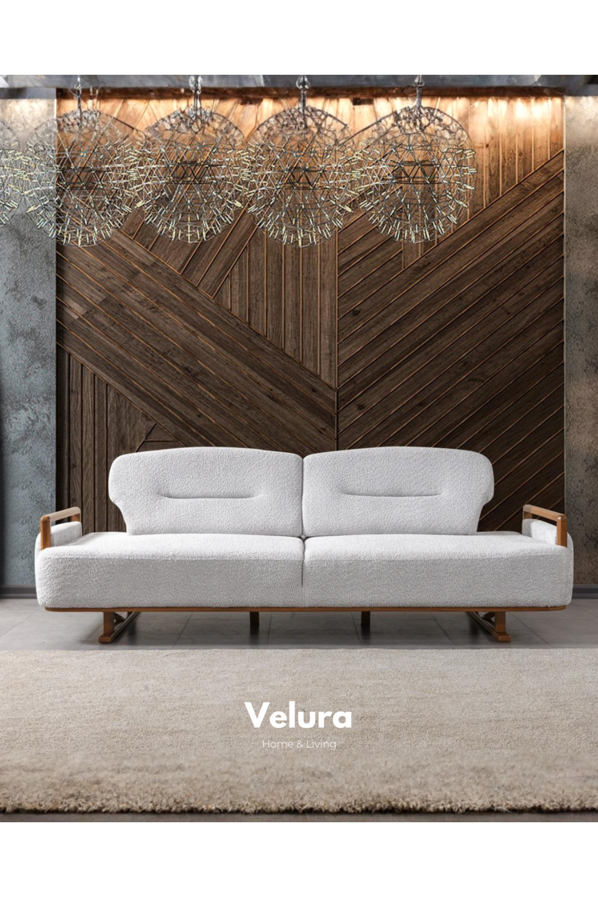 Velura Home & Living Alyans 3+3+3 Koltuk Takımı & Oturma Grubu