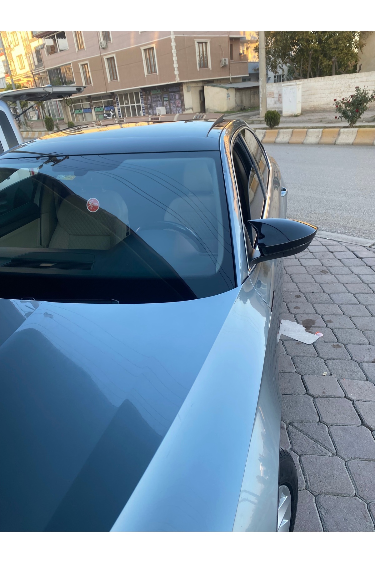 Aly Skoda Süper B 2015-2021 Arası Uyumlu Parkak Yarasa Ayna Kapağıı