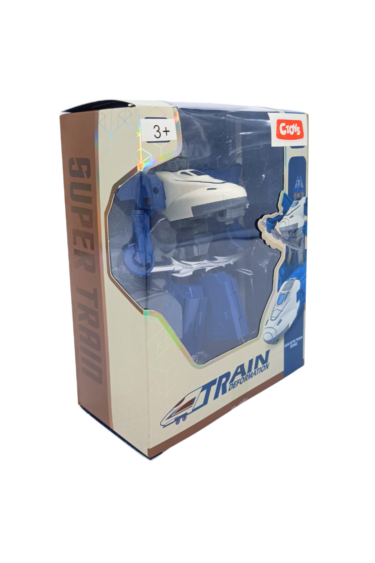 ctoy Trene Dönüşebilen Oyuncak Robot CTOY-FB141