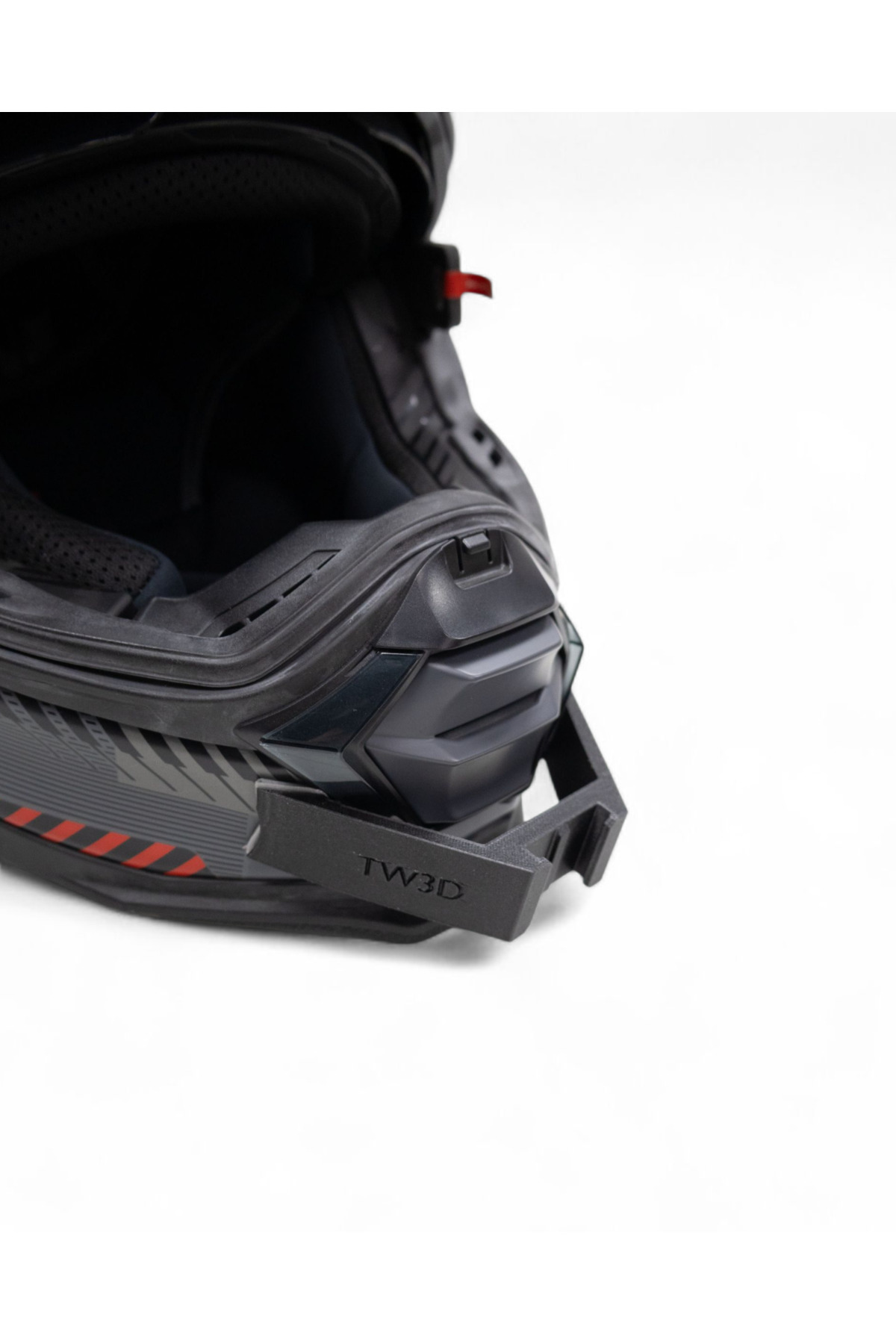 TridiumWorks3D X.WST 3 Kask İçin Aksiyon Kamerası Kask Çene Bağlantı Aparatı Chin Mount