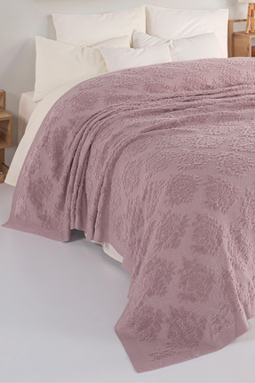 WOOLHOME ÇİFT KİŞİLİK HAVLU TRİKO ÖRGÜ YATAK ÖRTÜSÜ 220X240CM