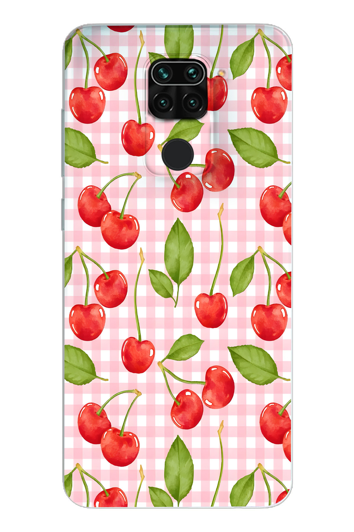 Xiaomi Redmi Note 9 Compatible Printed Soft Silicone Transparent Phone Case