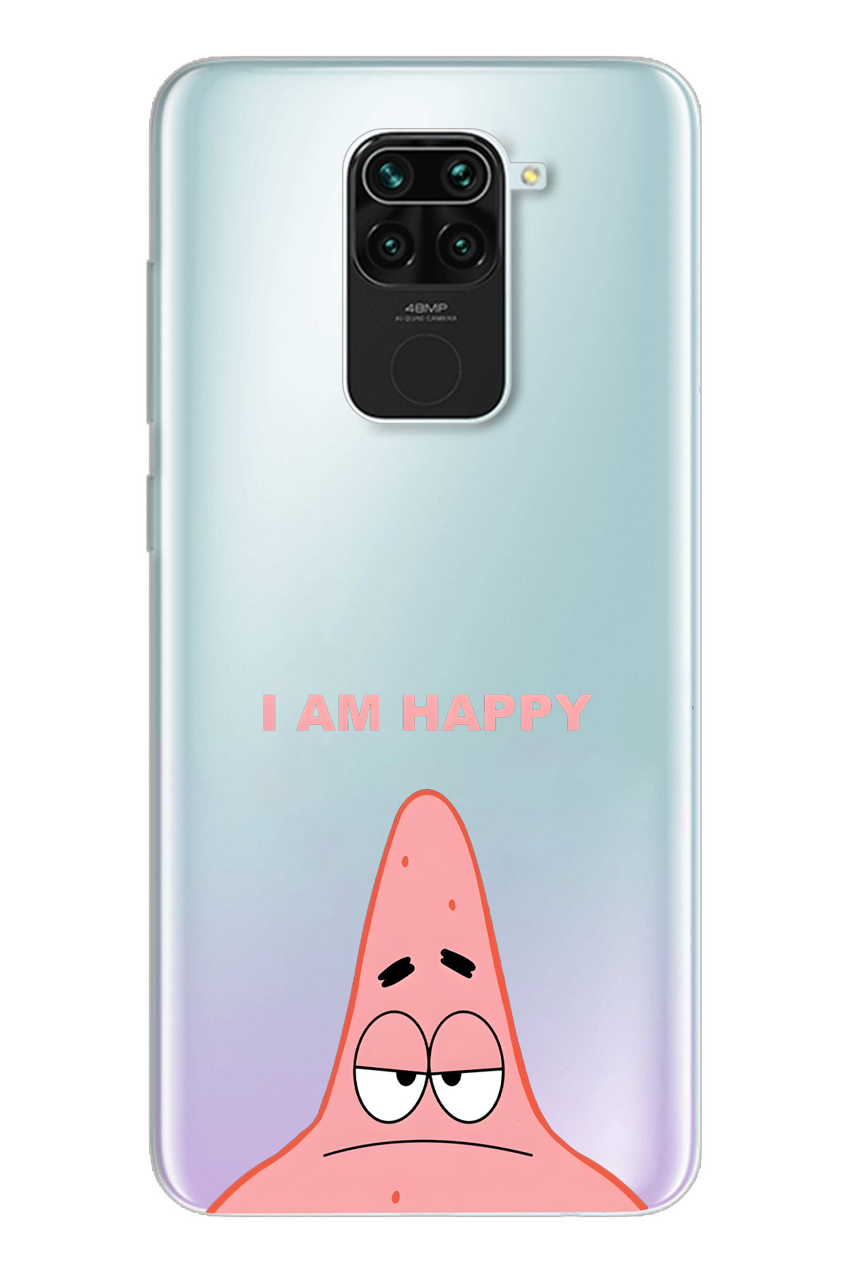 Xiaomi Redmi Note 9 Compatible Printed Soft Silicone Transparent Phone Case