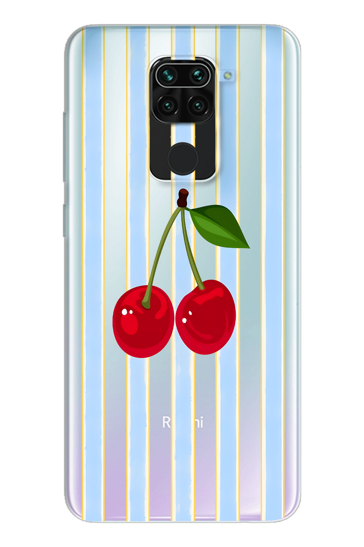 Xiaomi Redmi Note 9 Compatible Printed Soft Silicone Transparent Phone Case