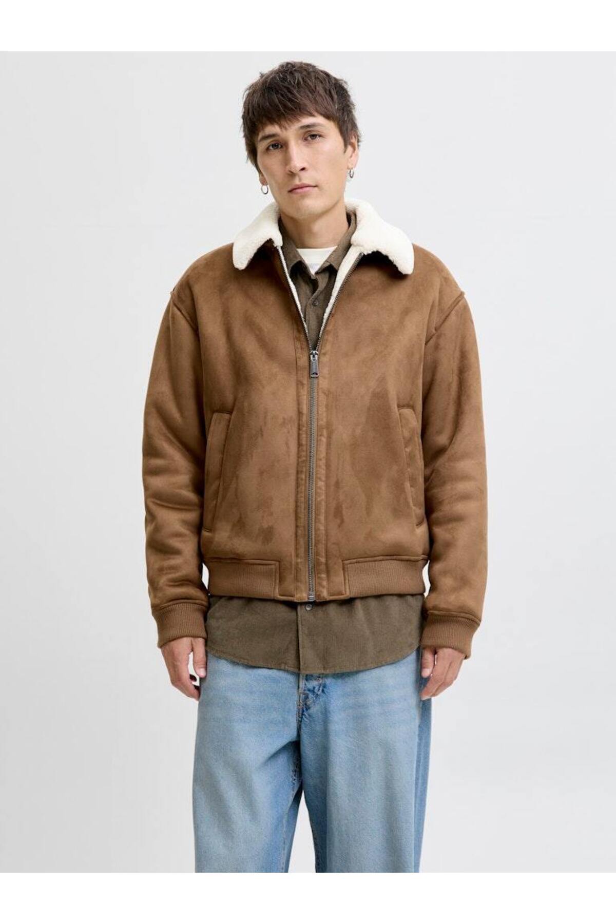 کت مردانه راسته آستین بلند | جک اند جونز Jack & Jones TYC8FDDFA38ED5E3C5C2CC600 - تصویر 5